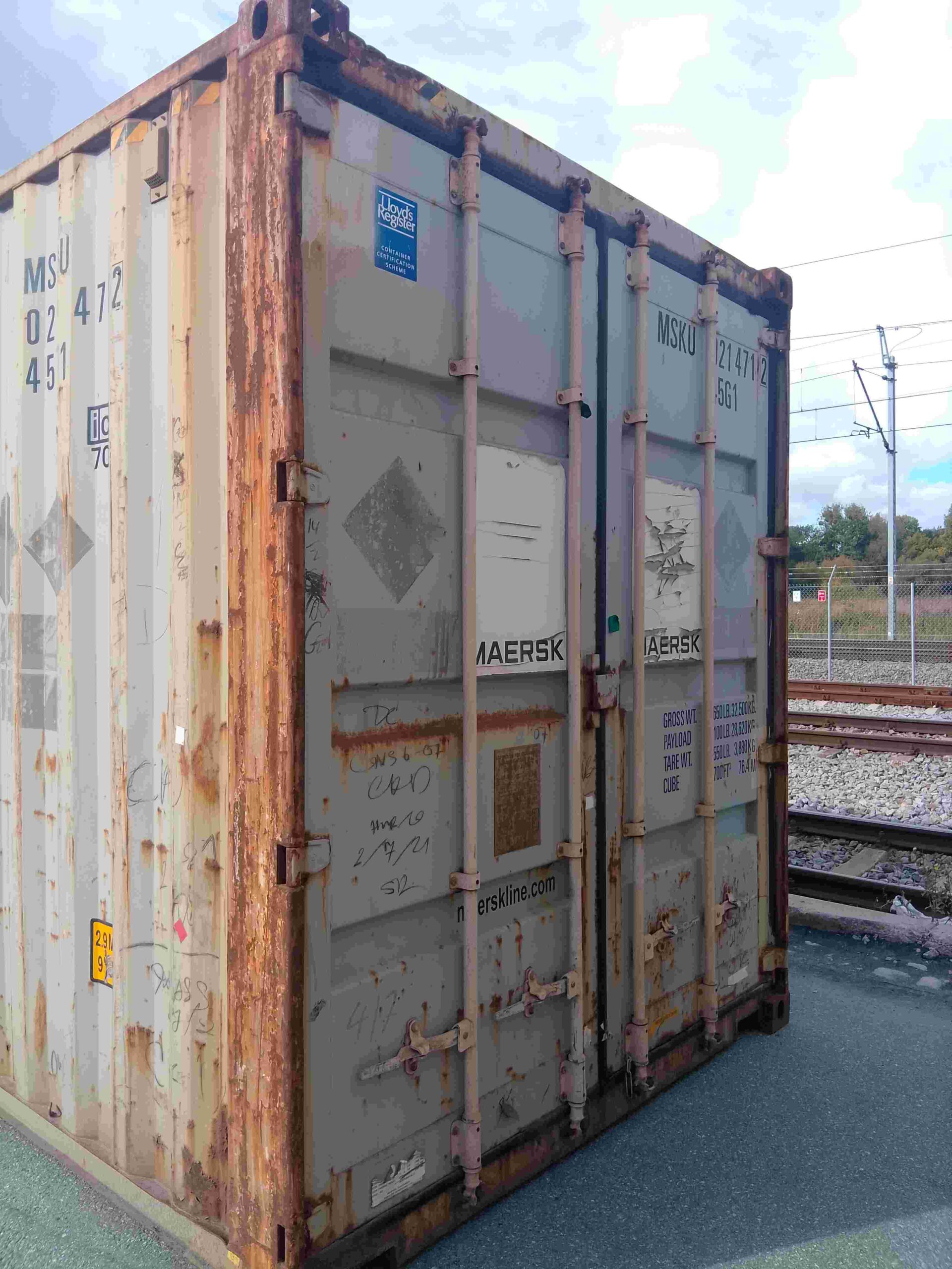 Kontener morski 12m (40'HC) MSKU0214712 - obrazek 4