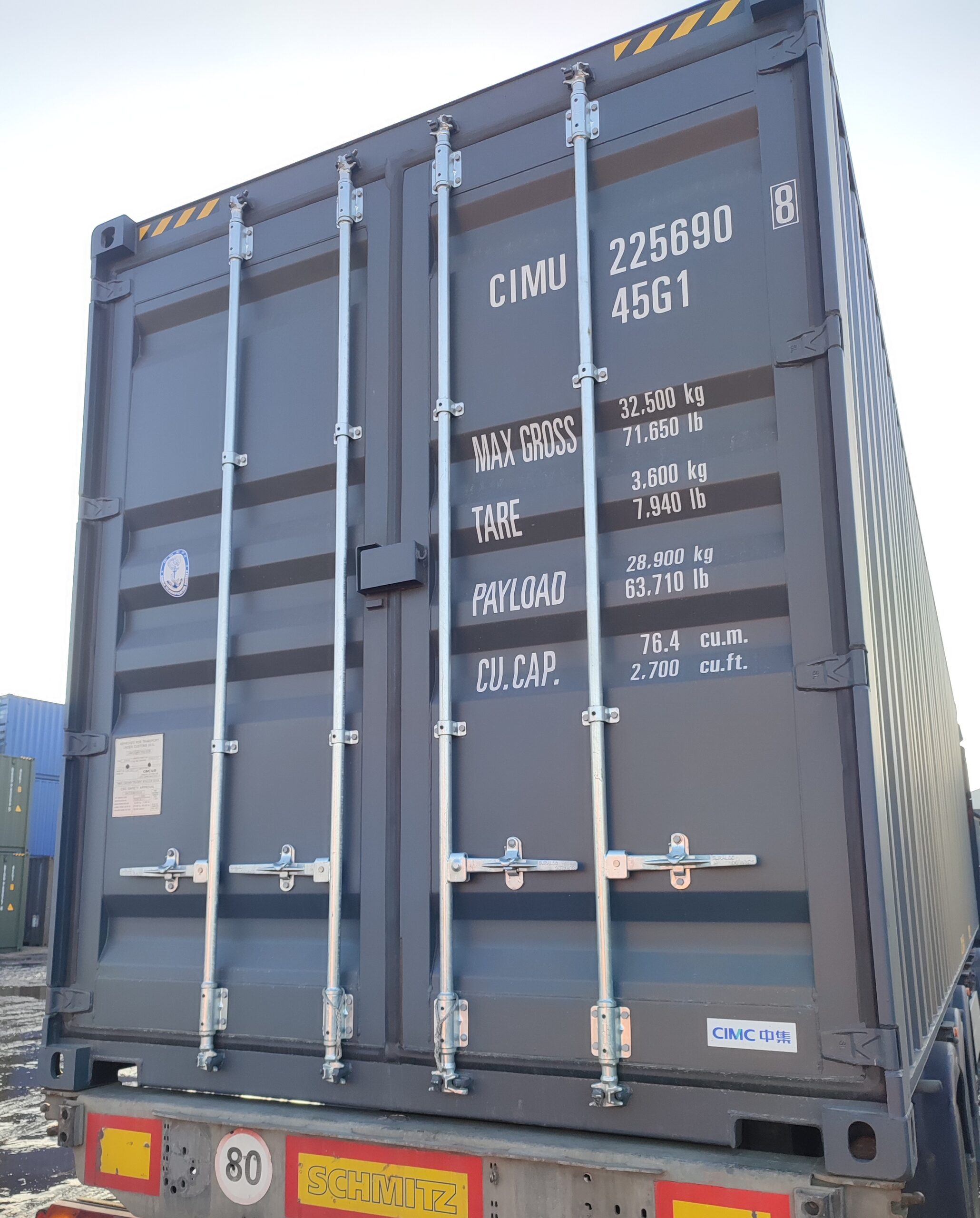 Kontener morski 12m (40'HC) CIMU2256908 - obrazek 9