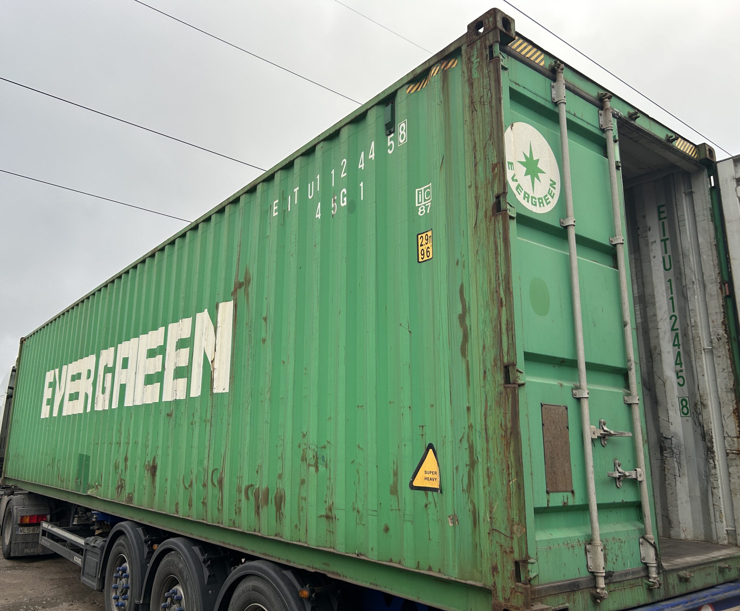 12m (40'HC) Kontener morski EITU1124458 - obrazek 3