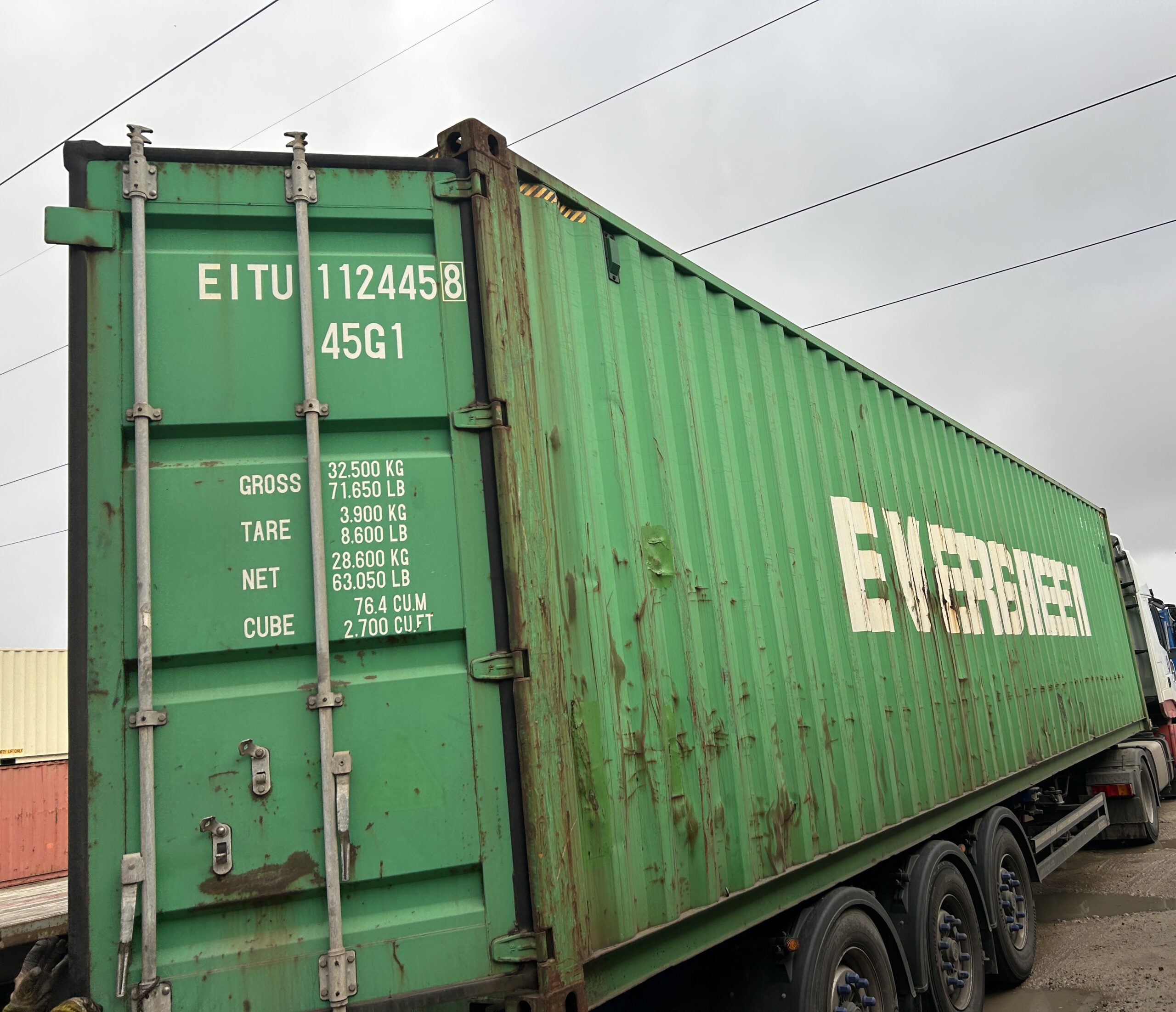 12m (40'HC) Kontener morski EITU1124458 - obrazek 6