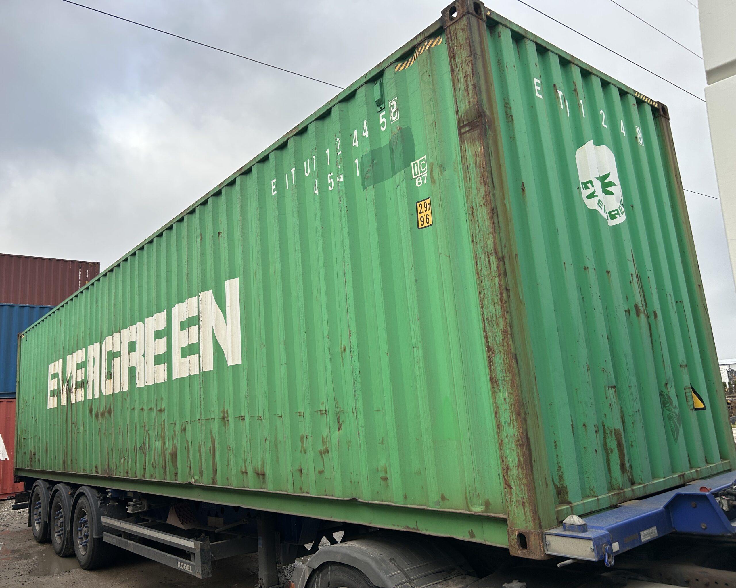 12m (40'HC) Kontener morski EITU1124458