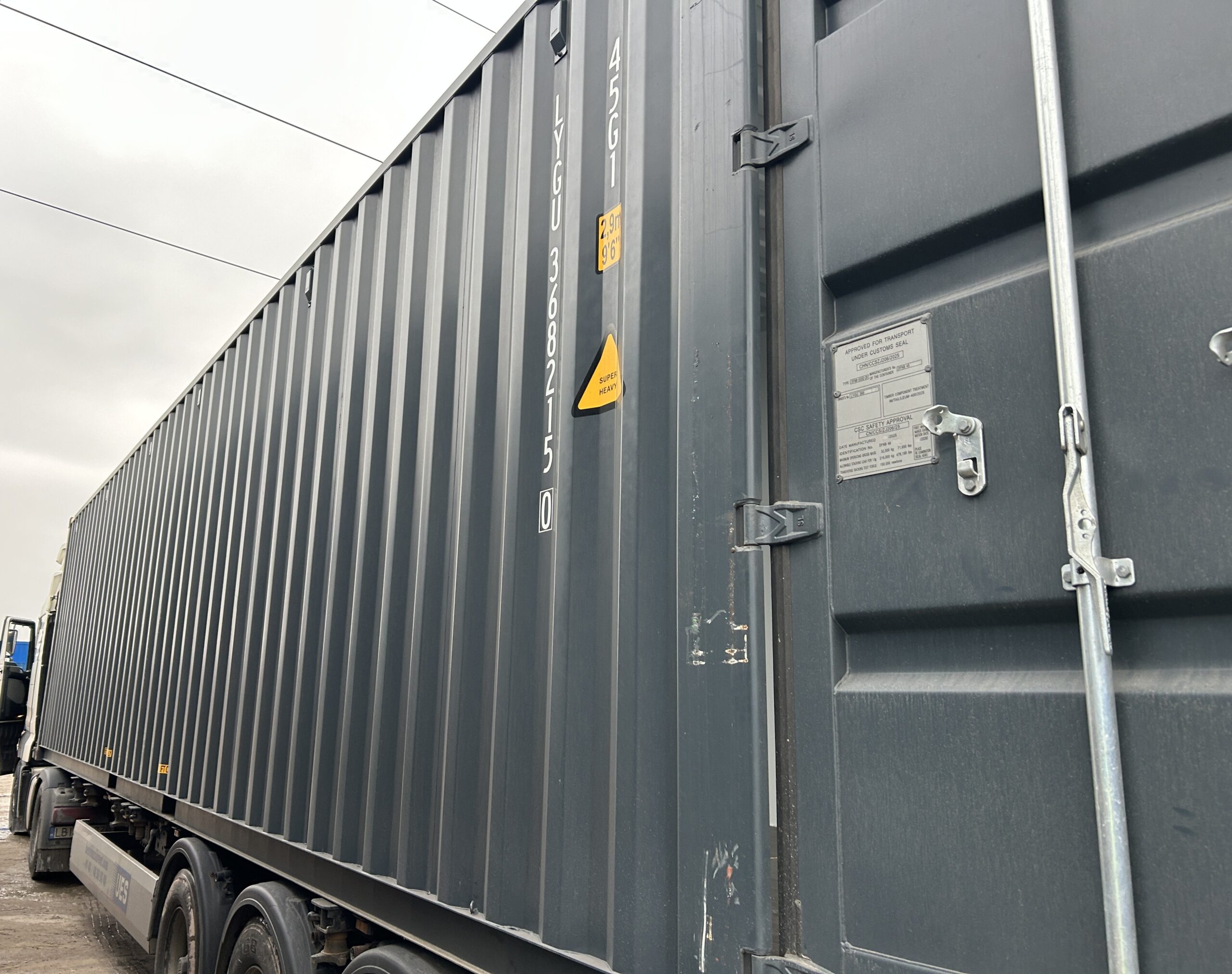 12m (40'HC) Kontener morski LYGU3682150 - obrazek 3