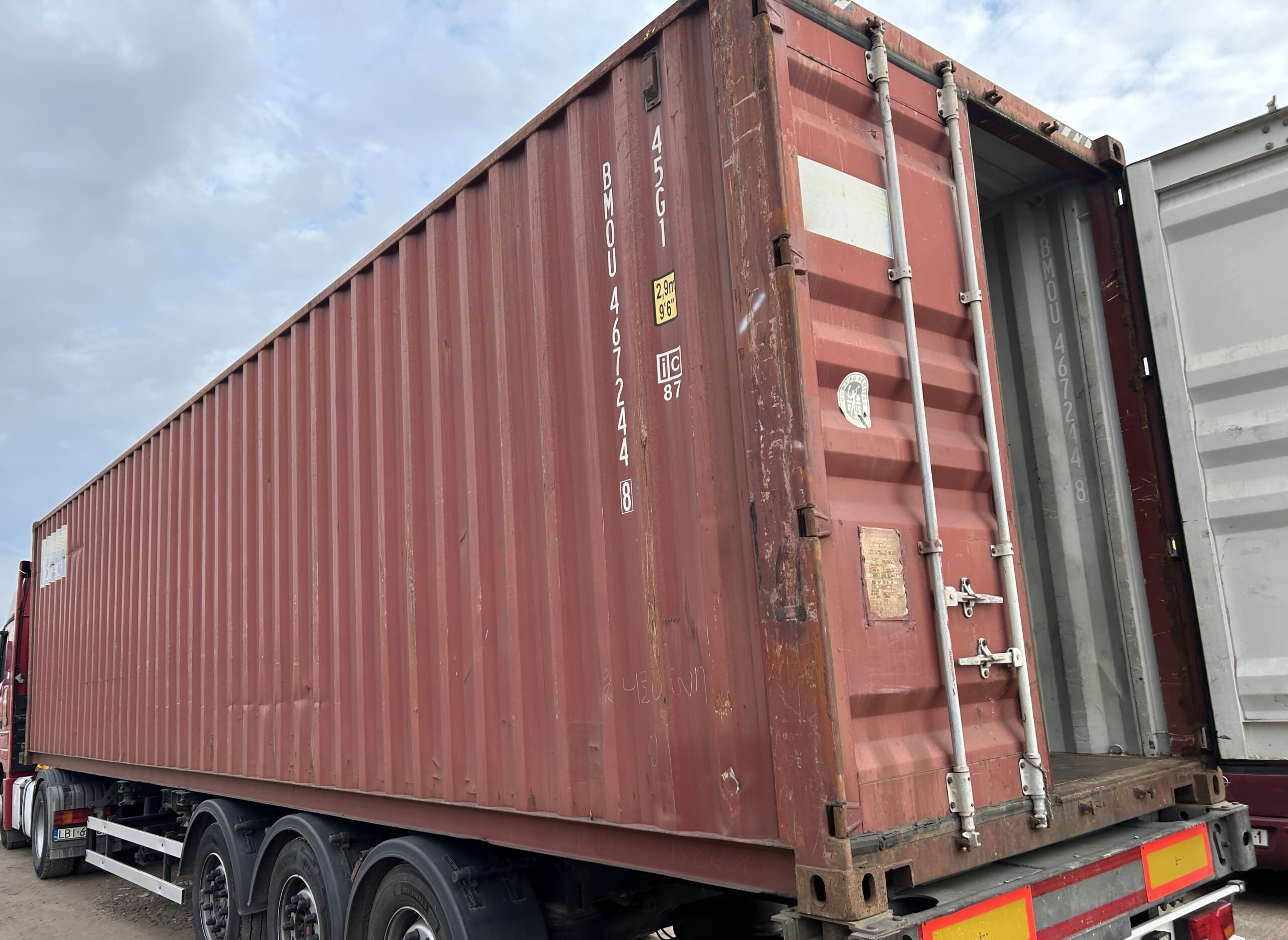 12m (40'HC) Kontener morski BMOU4672448 - obrazek 3