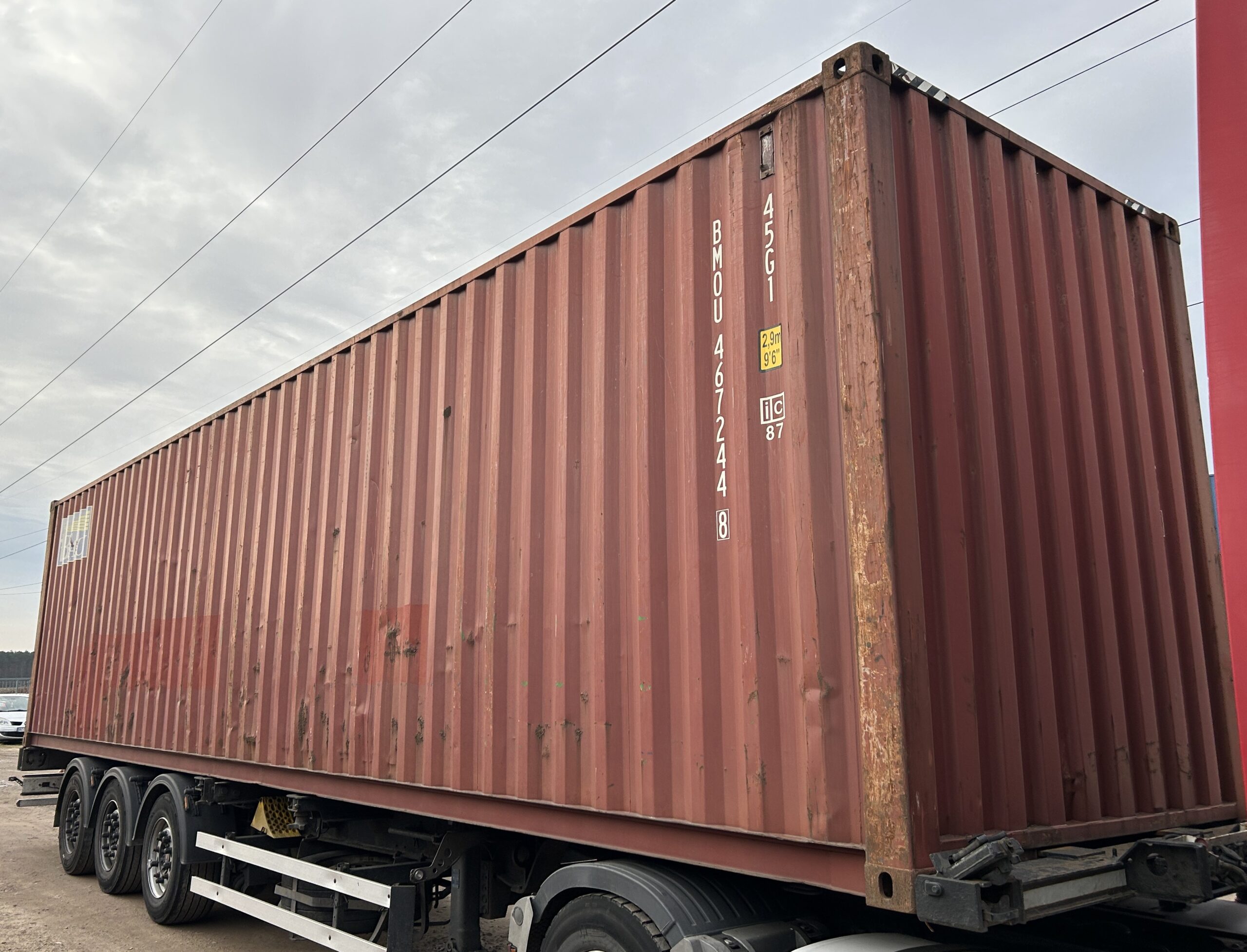 12m (40'HC) Kontener morski BMOU4672448