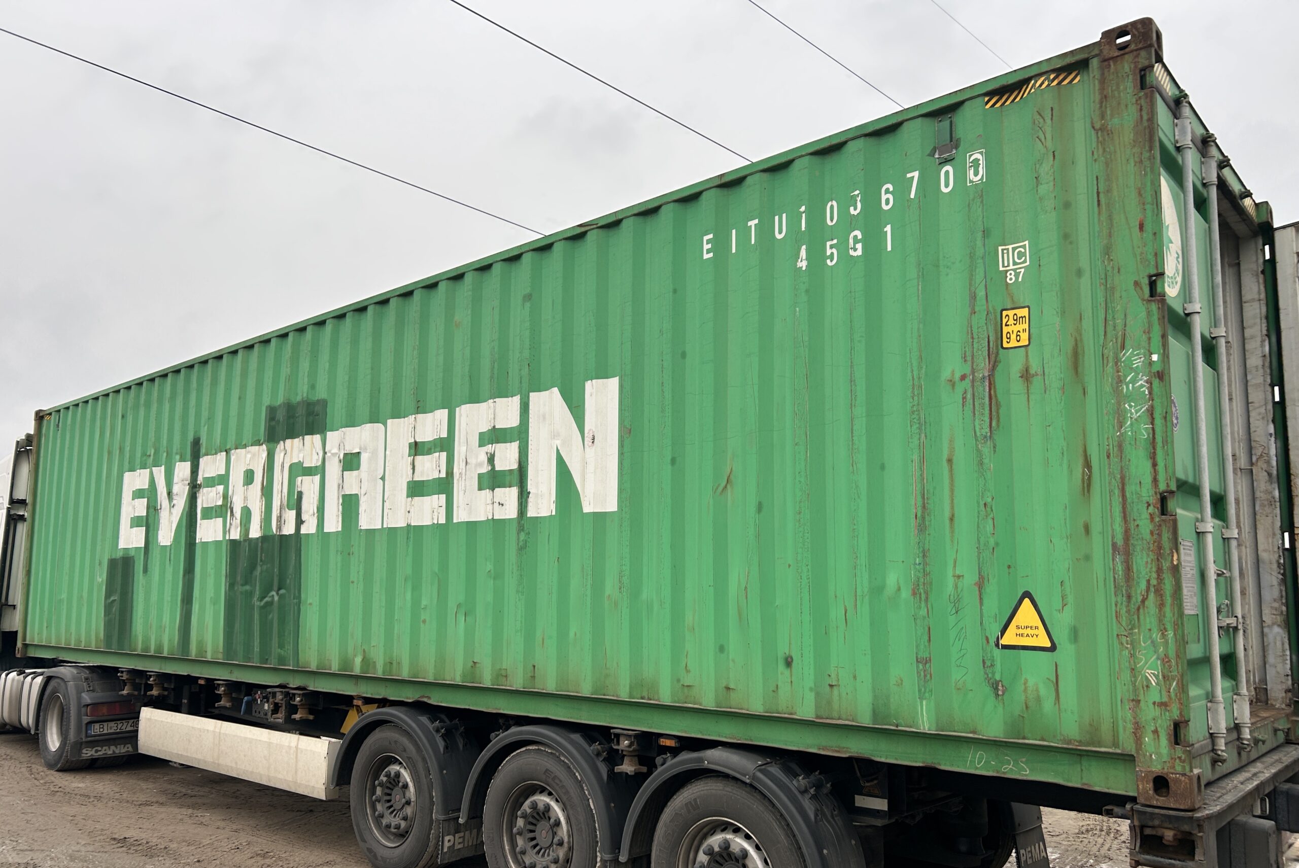 12m (40'HC) Kontener morski EITU1036700 - obrazek 4