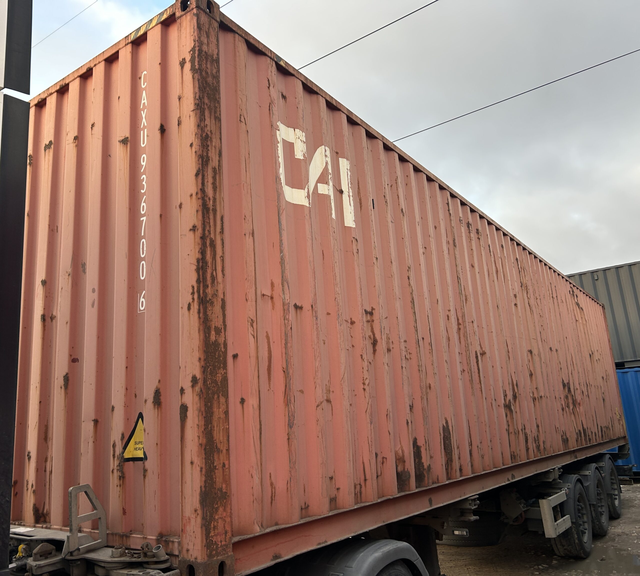 12m (40'HC) Kontener morski CAXU9367006 - obrazek 3