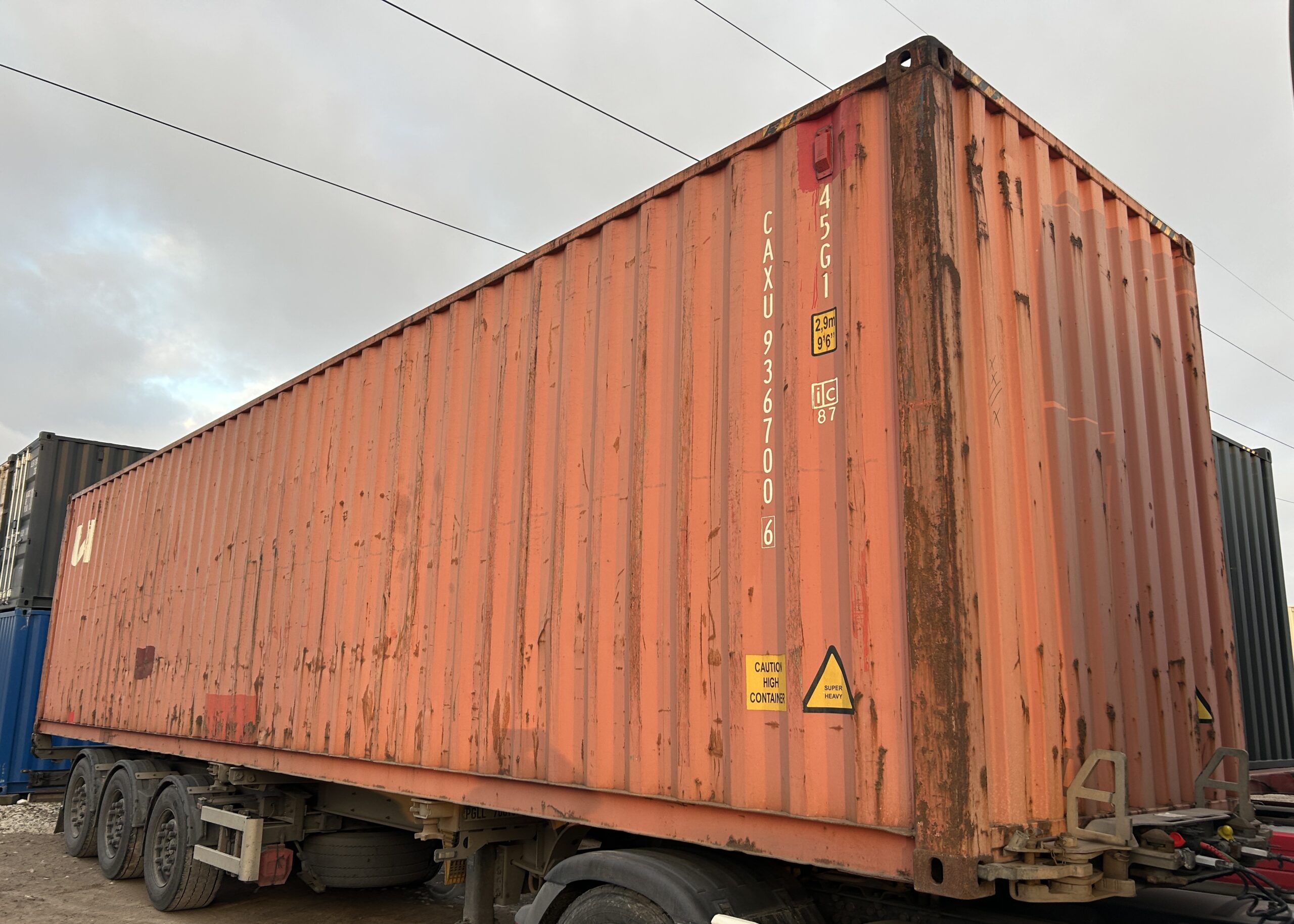 12m (40'HC) Kontener morski CAXU9367006