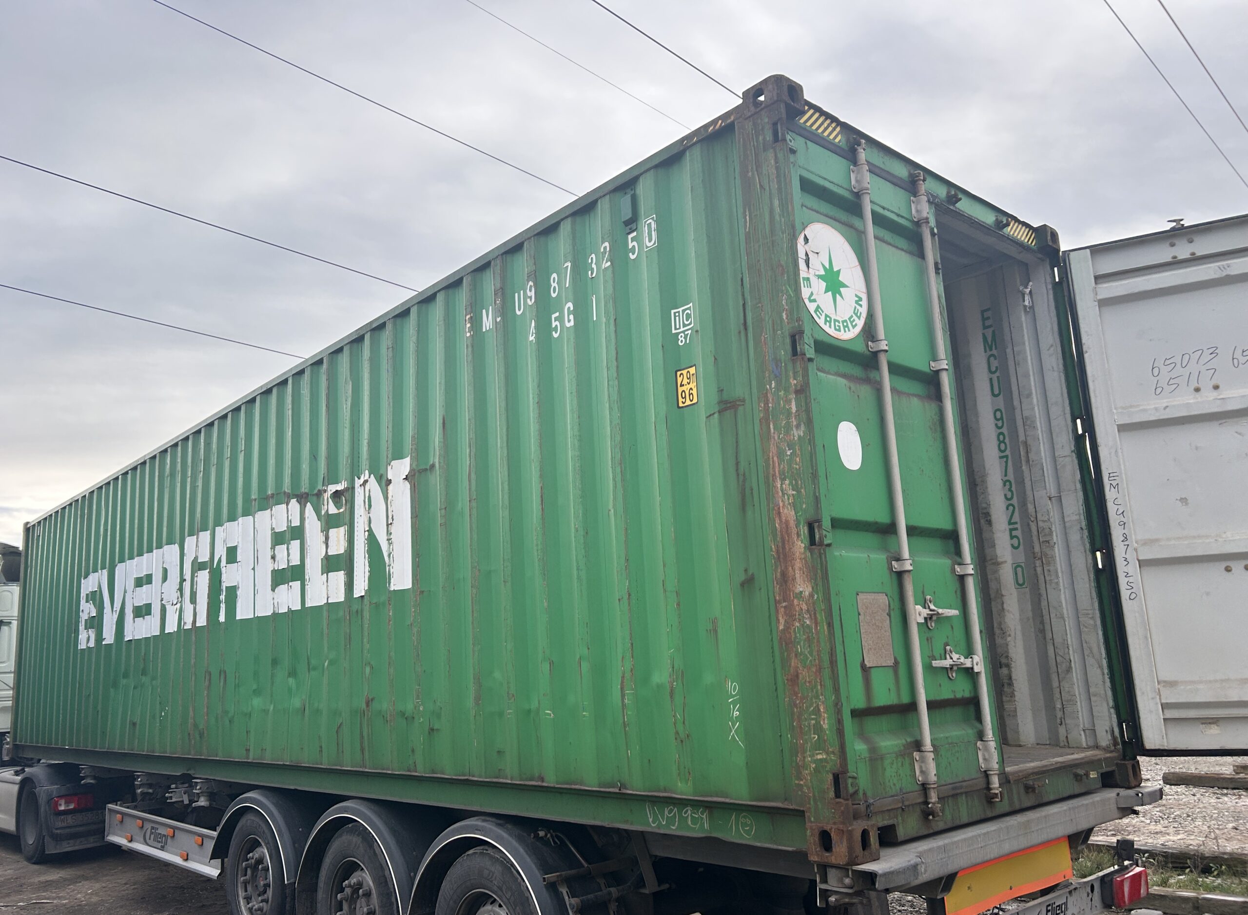 12m (40'HC) Kontener morski EMCU9873250 - obrazek 3