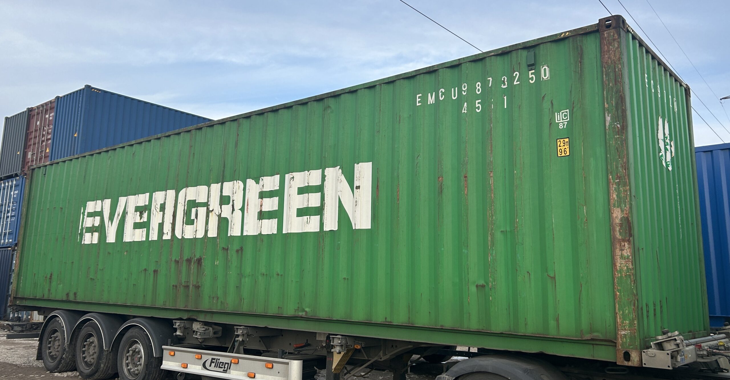 12m (40'HC) Kontener morski EMCU9873250