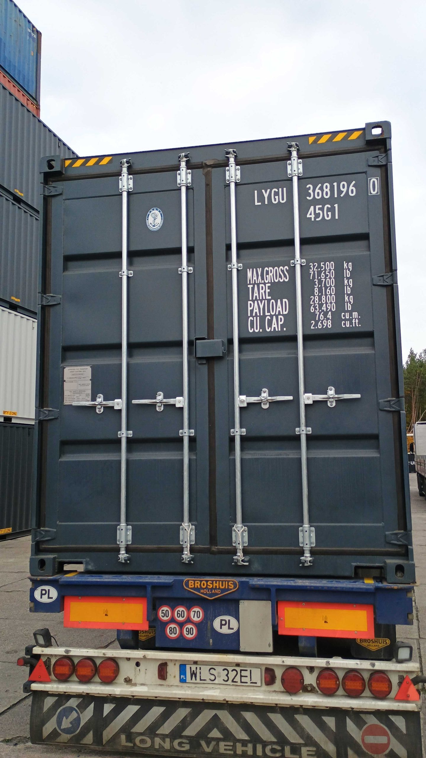 12m (40'HC) Kontener morski LYGU3681960 - obrazek 4