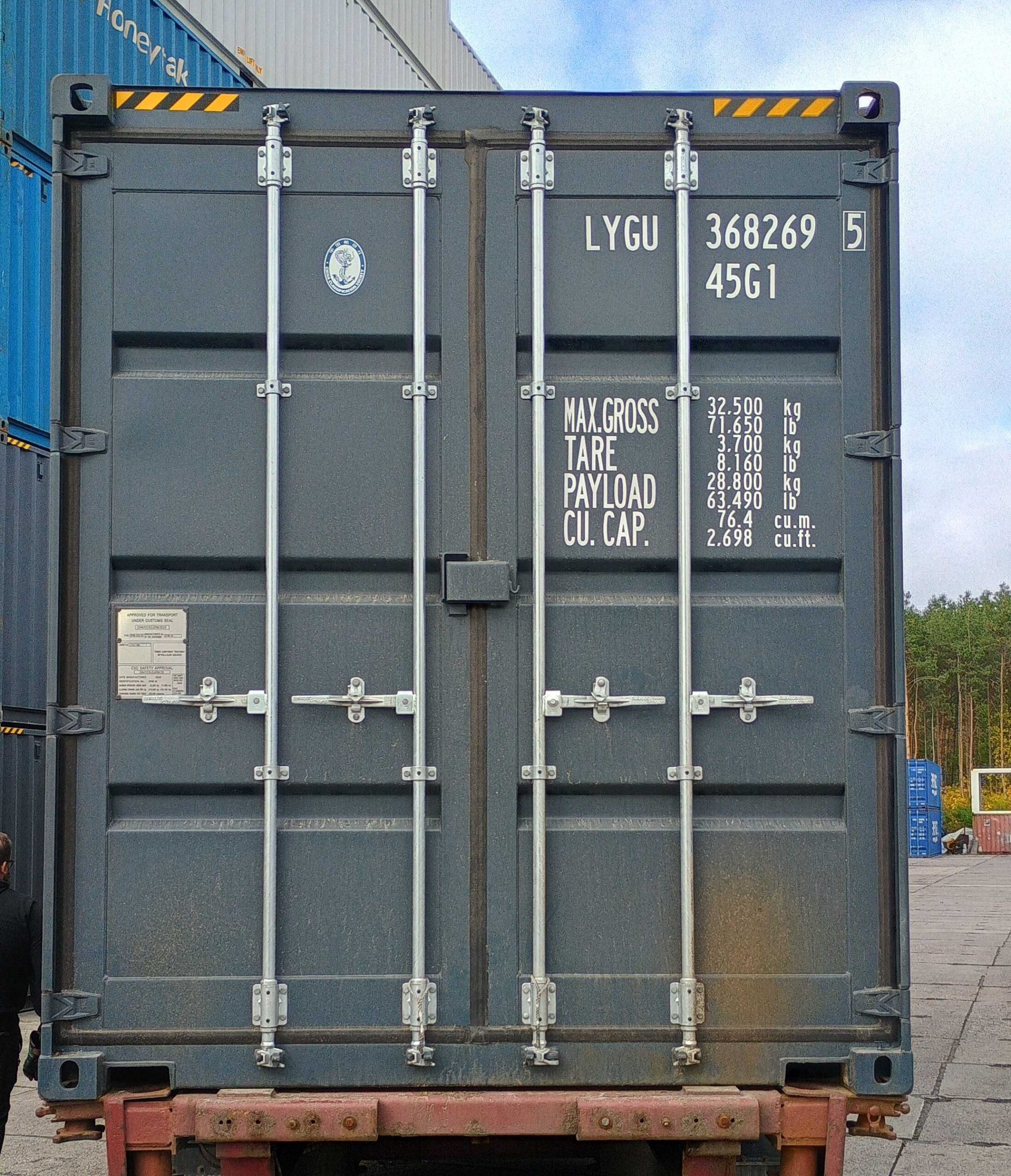 12m (40'HC) Kontener morski LYGU3682695 - obrazek 6