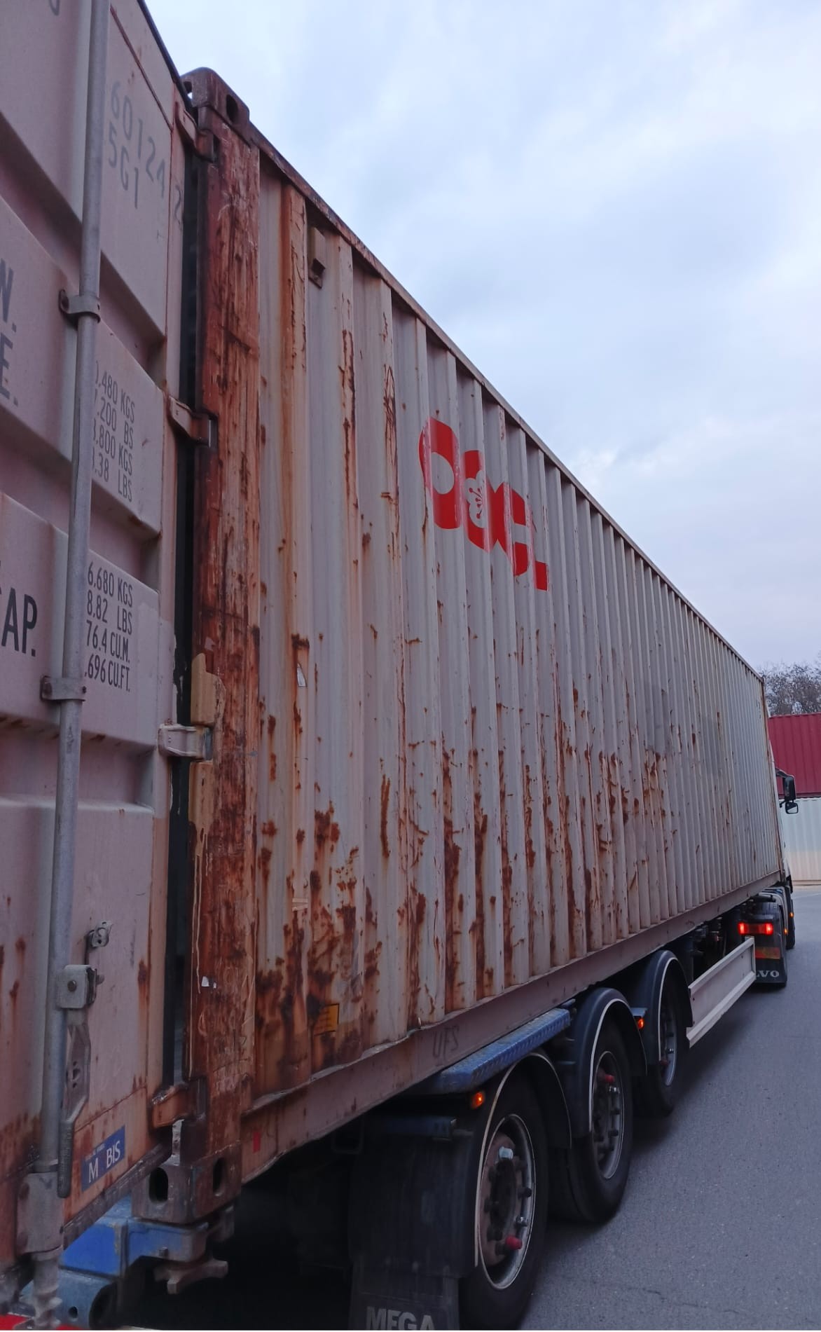 12m (40'HC) Kontener morski OOLU8601242 - obrazek 6