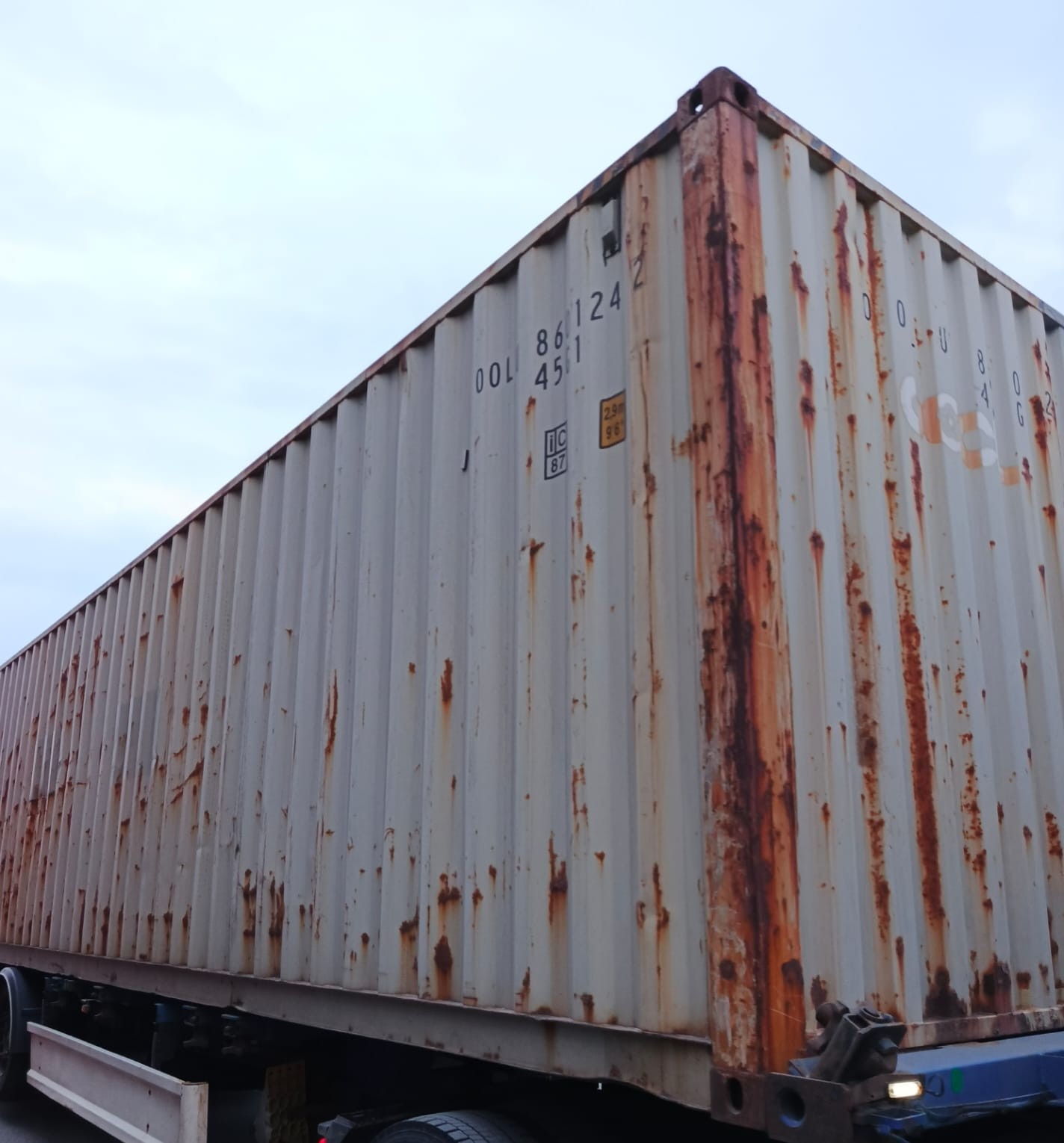 12m (40'HC) Kontener morski OOLU8601242