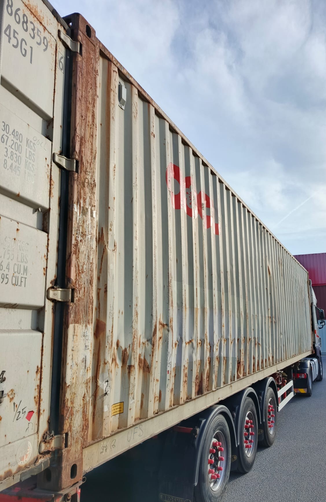 12m (40'HC) Kontener morski OOLU8683596 - obrazek 5