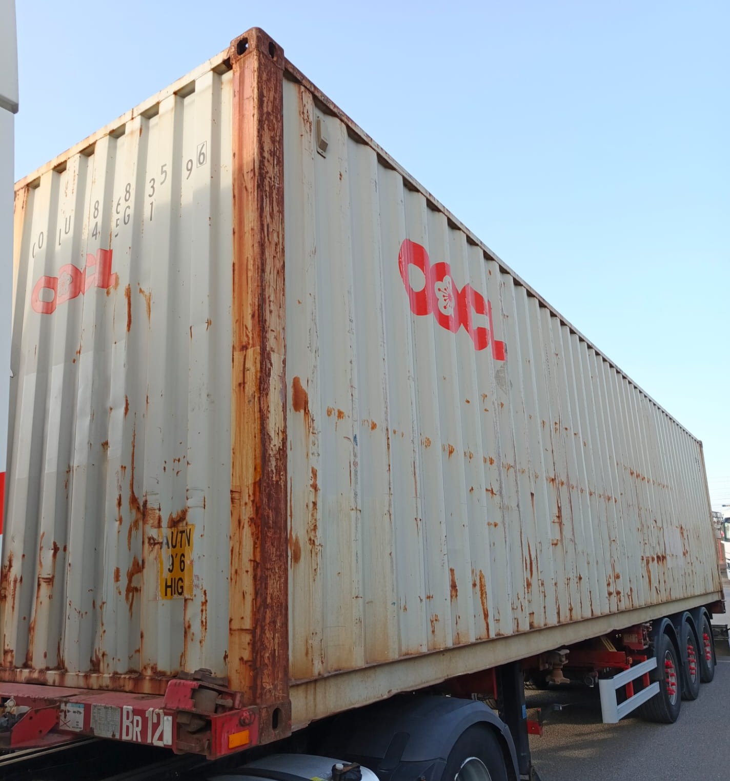 12m (40'HC) Kontener morski OOLU8683596 - obrazek 7