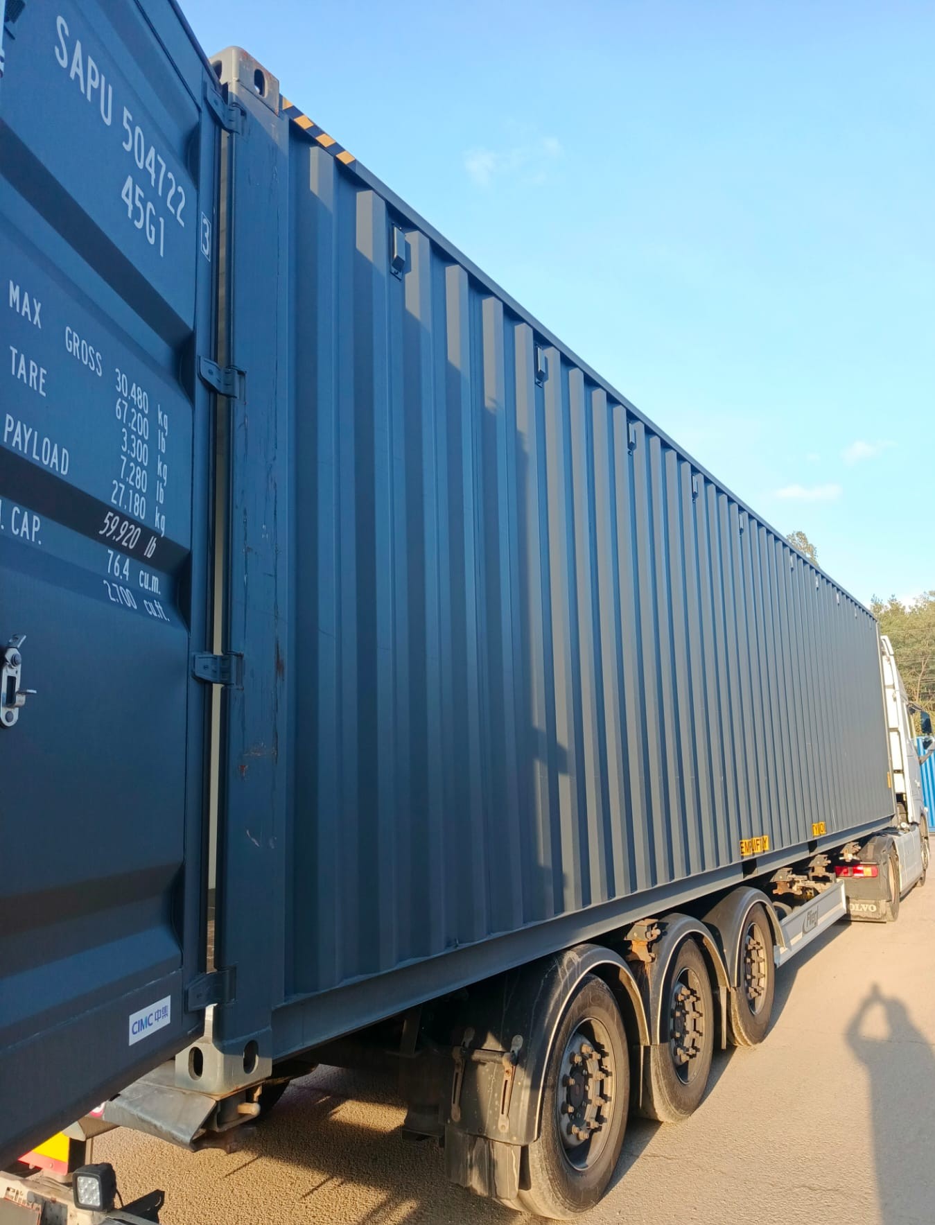 Kontener morski 12m (40'HC) SAPU5047223 - obrazek 3