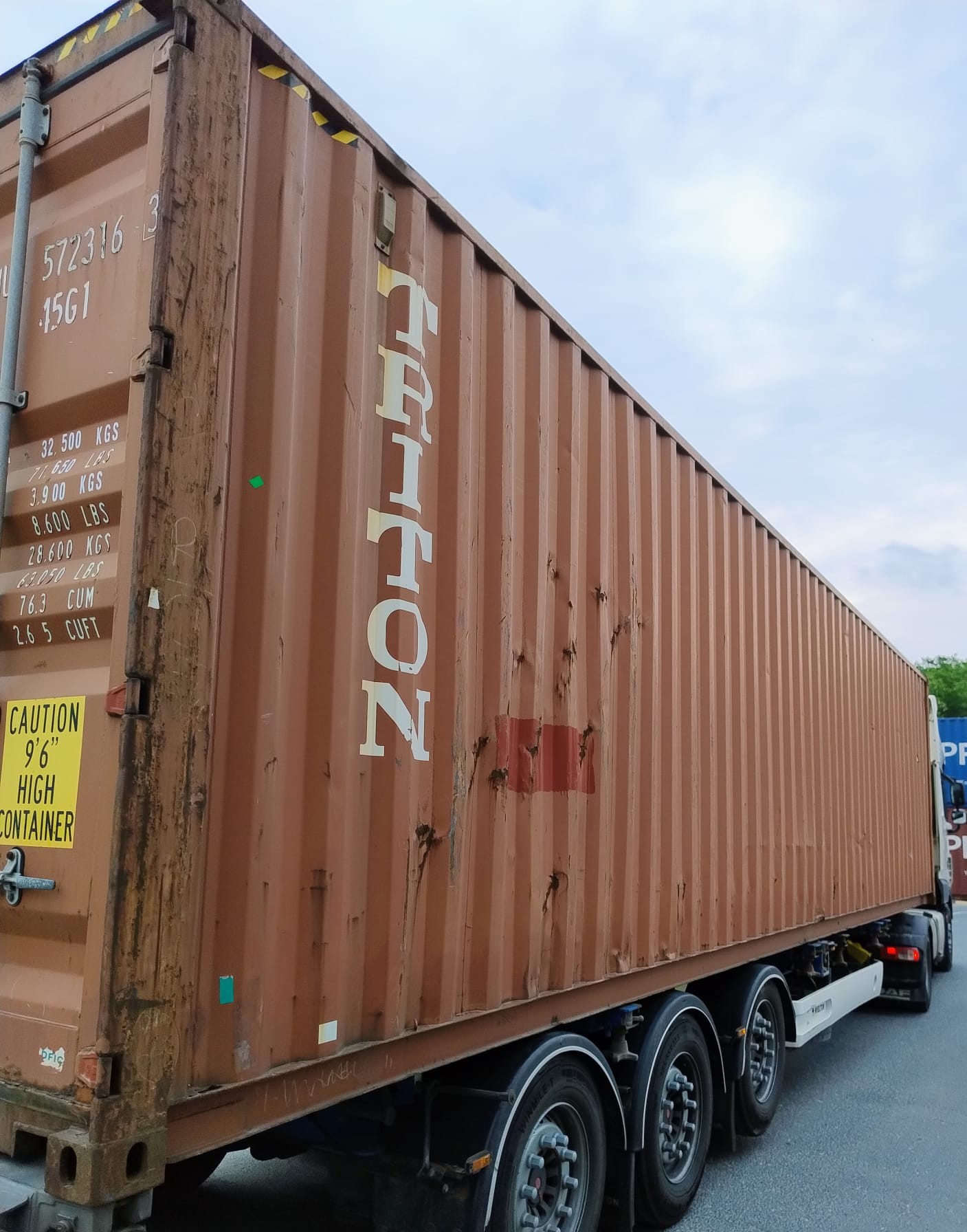 Kontener morski 12m (40'HC) TCNU5723163 - obrazek 8