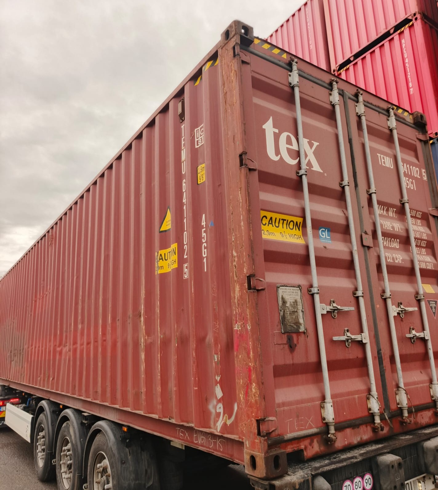 12m (40'HC) Kontener morski EGSU9055459 - obrazek 6