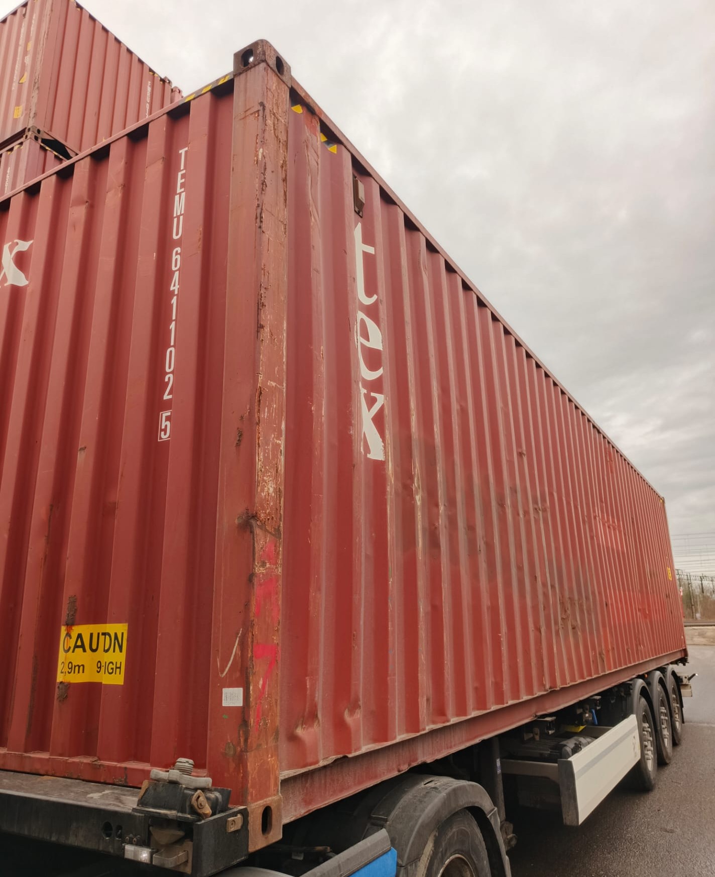 12m (40'HC) Kontener morski EGSU9055459 - obrazek 7