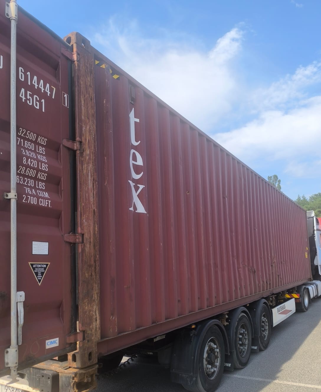 Kontener morski 12m (40'HC) TGHU6144471 - obrazek 6
