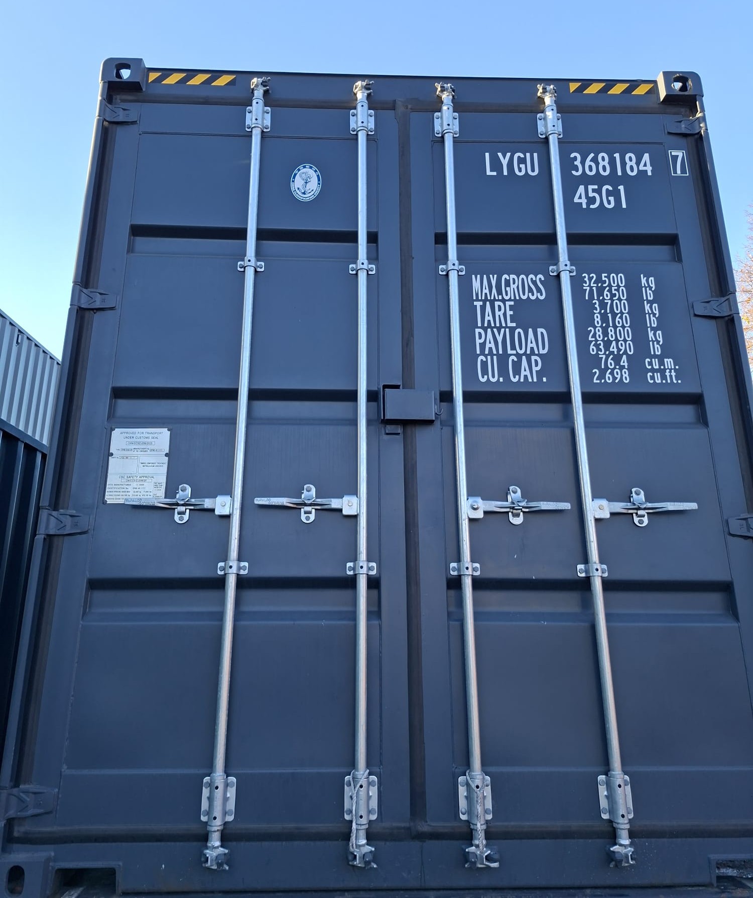 12m (40'HC) Kontener morski LYGU3681847 - obrazek 7