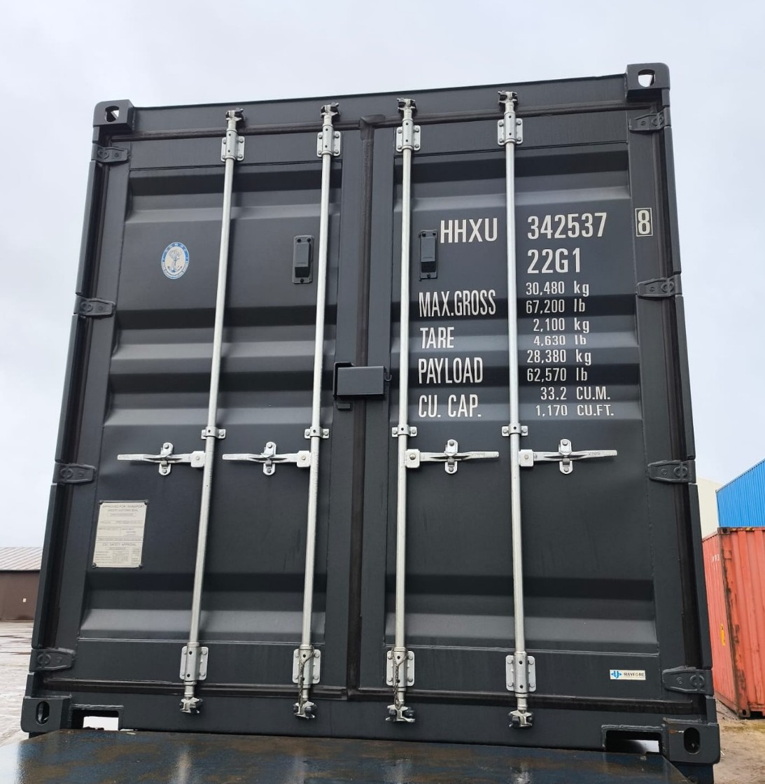 6m (20'DC) Kontener Morski HHXU3425378 - obrazek 5