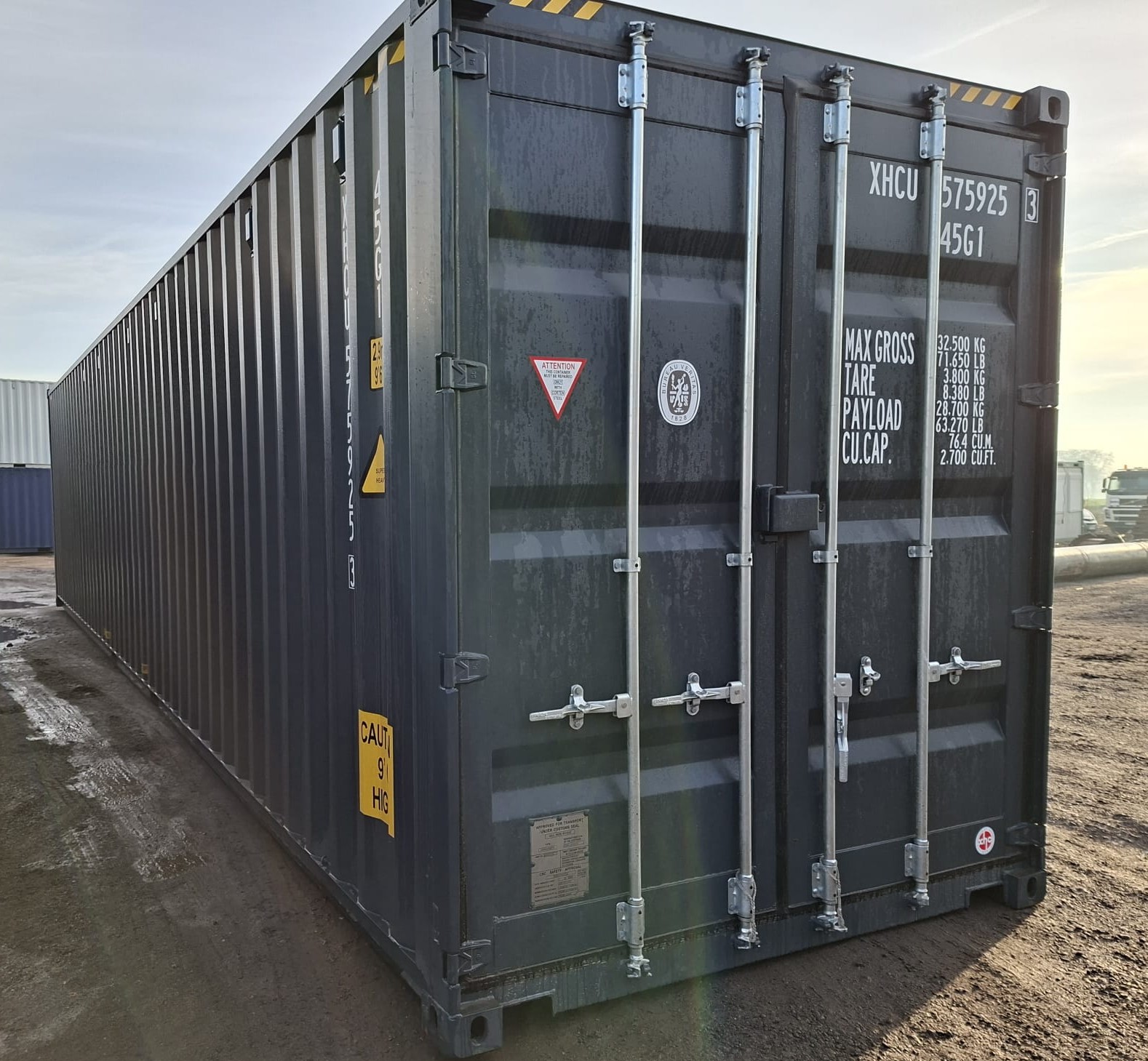 12m (40'HC) Kontener morski XHCU5759253 - obrazek 3