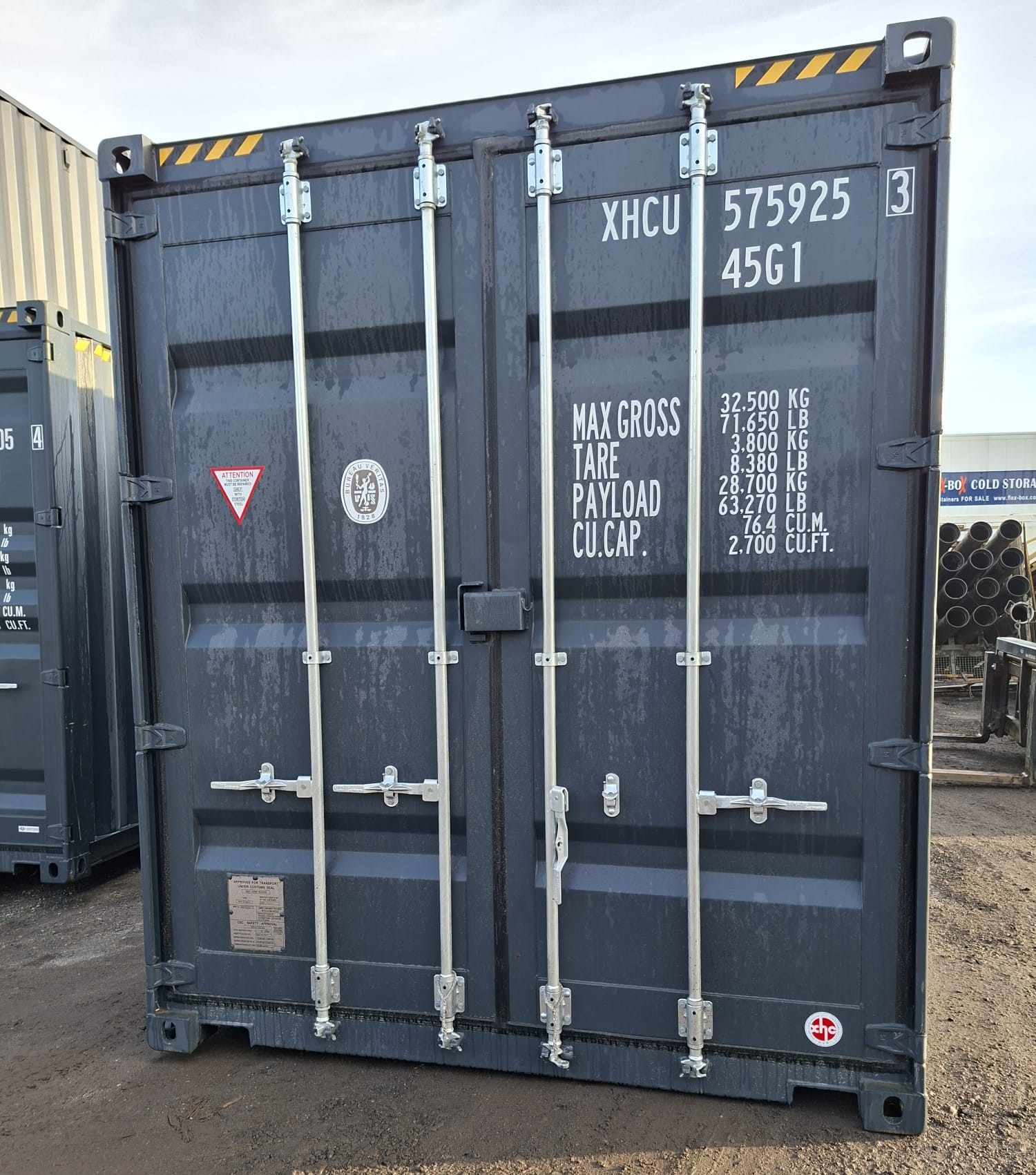 12m (40'HC) Kontener morski XHCU5759253 - obrazek 5