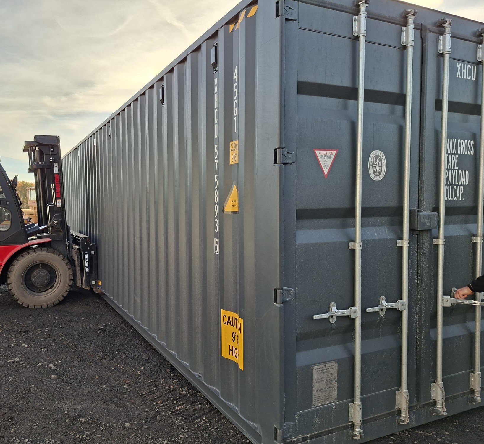 12m (40'HC) Kontener morski XHCU5758935 - obrazek 4