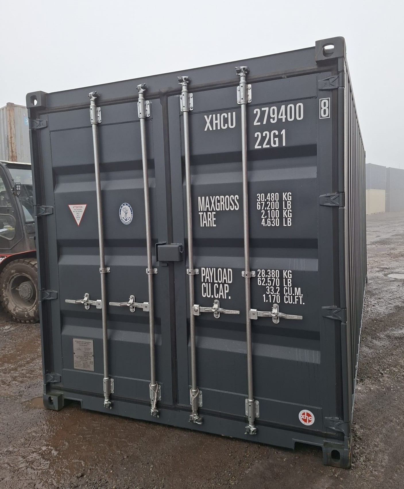 6m (20'DC) Kontener Morski XHCU2794008 - obrazek 2