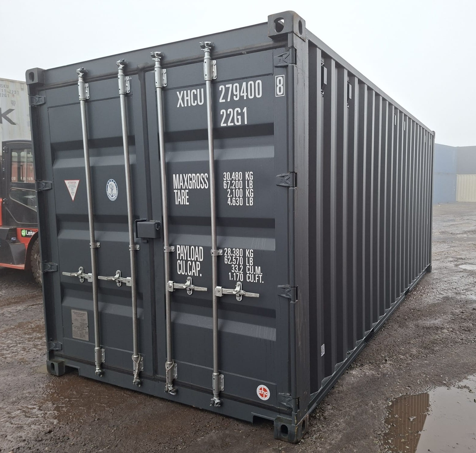 6m (20'DC) Kontener Morski XHCU2794008 - obrazek 9