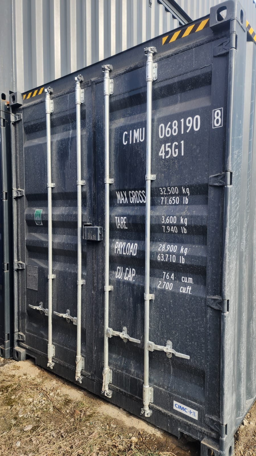 12m (40'HC) Kontener morski CIMU0681908 - obrazek 2