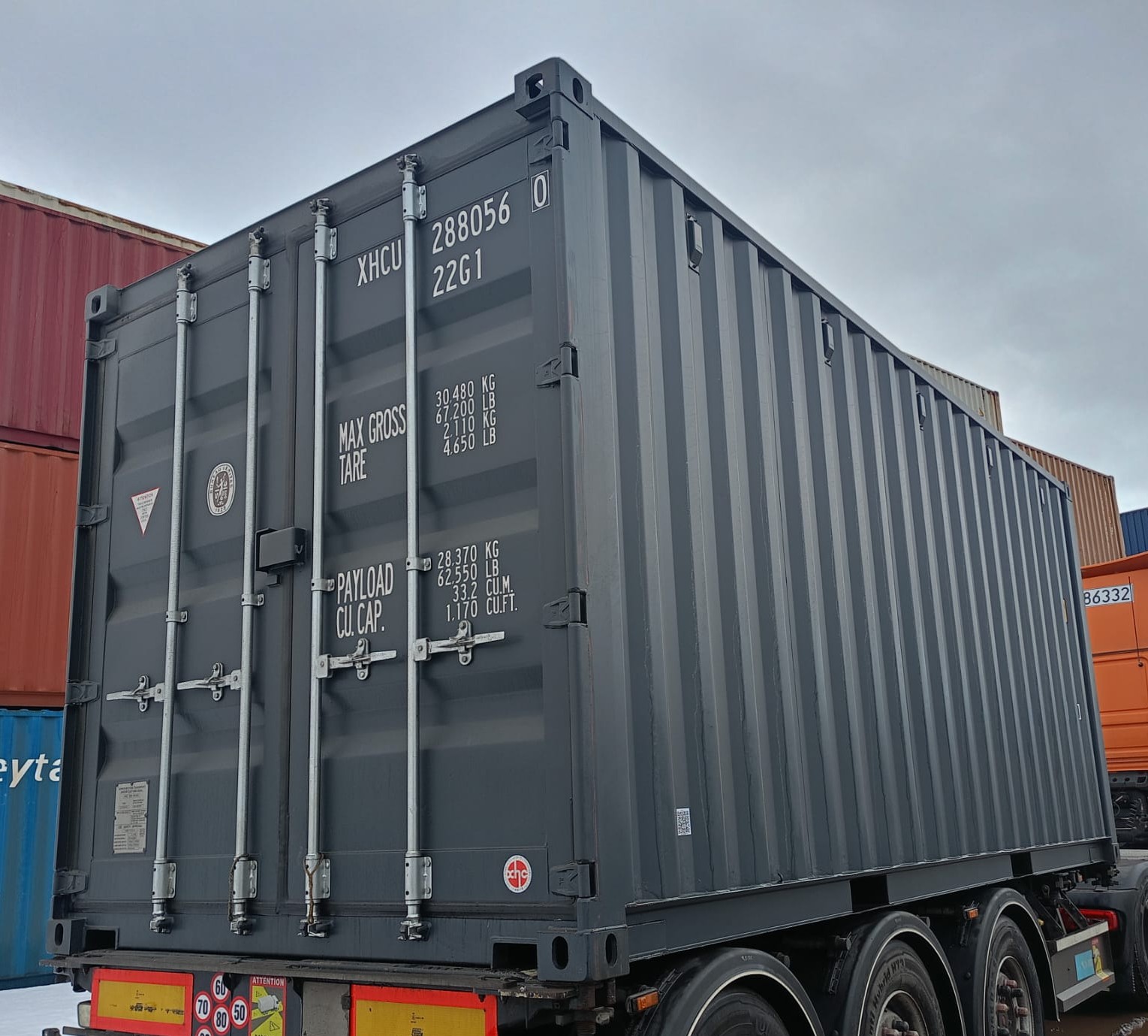 6m (20'DC) Kontener Morski XHCU2880560 - obrazek 11