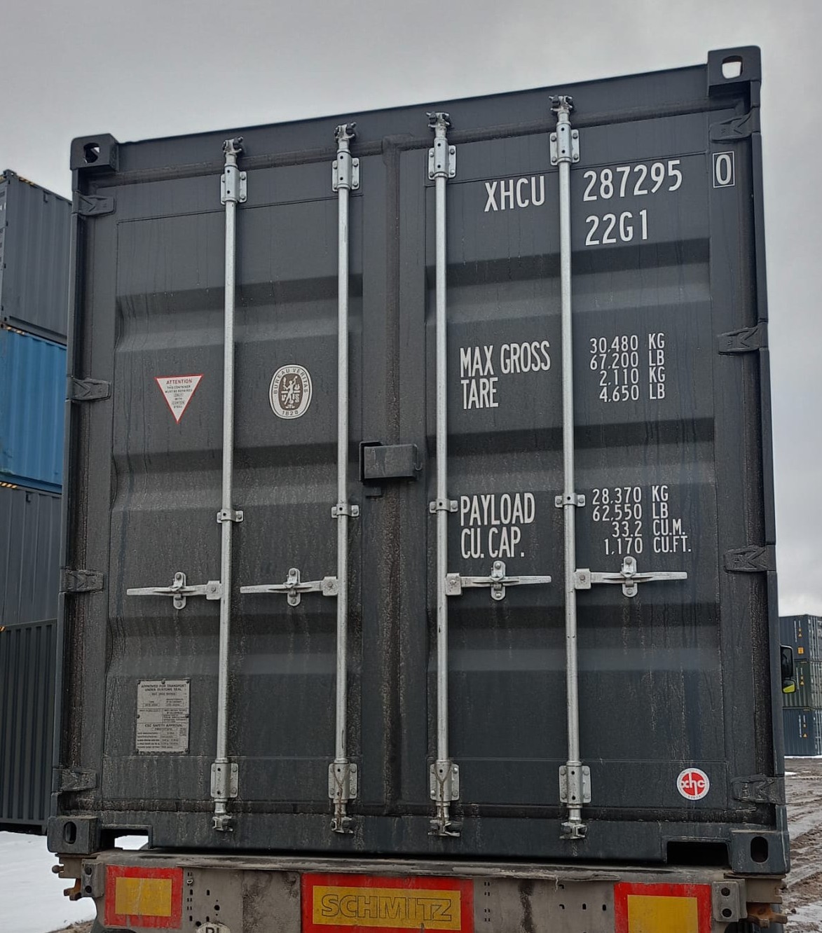 6m (20'DC) Kontener Morski XHCU2872950 - obrazek 7