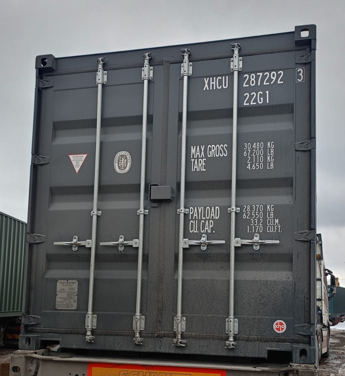 6m (20'DC) Kontener Morski XHCU2872923 - obrazek 7