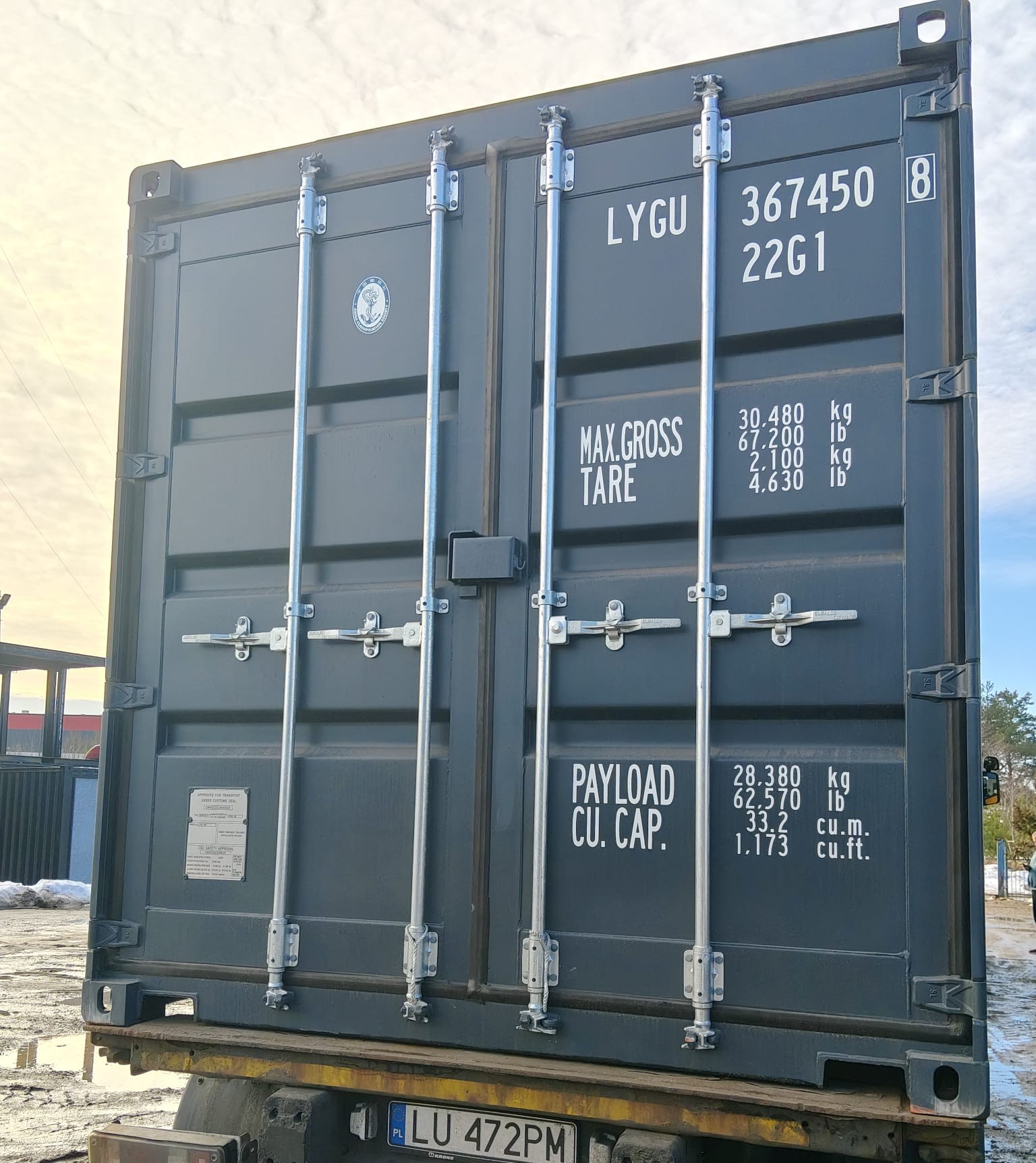 6m (20'DC) Kontener Morski LYGU3674508 - obrazek 4