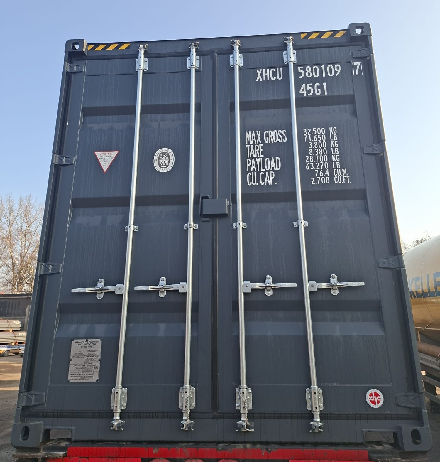 12m (40'HC) Kontener morski XHCU5801097 - obrazek 4