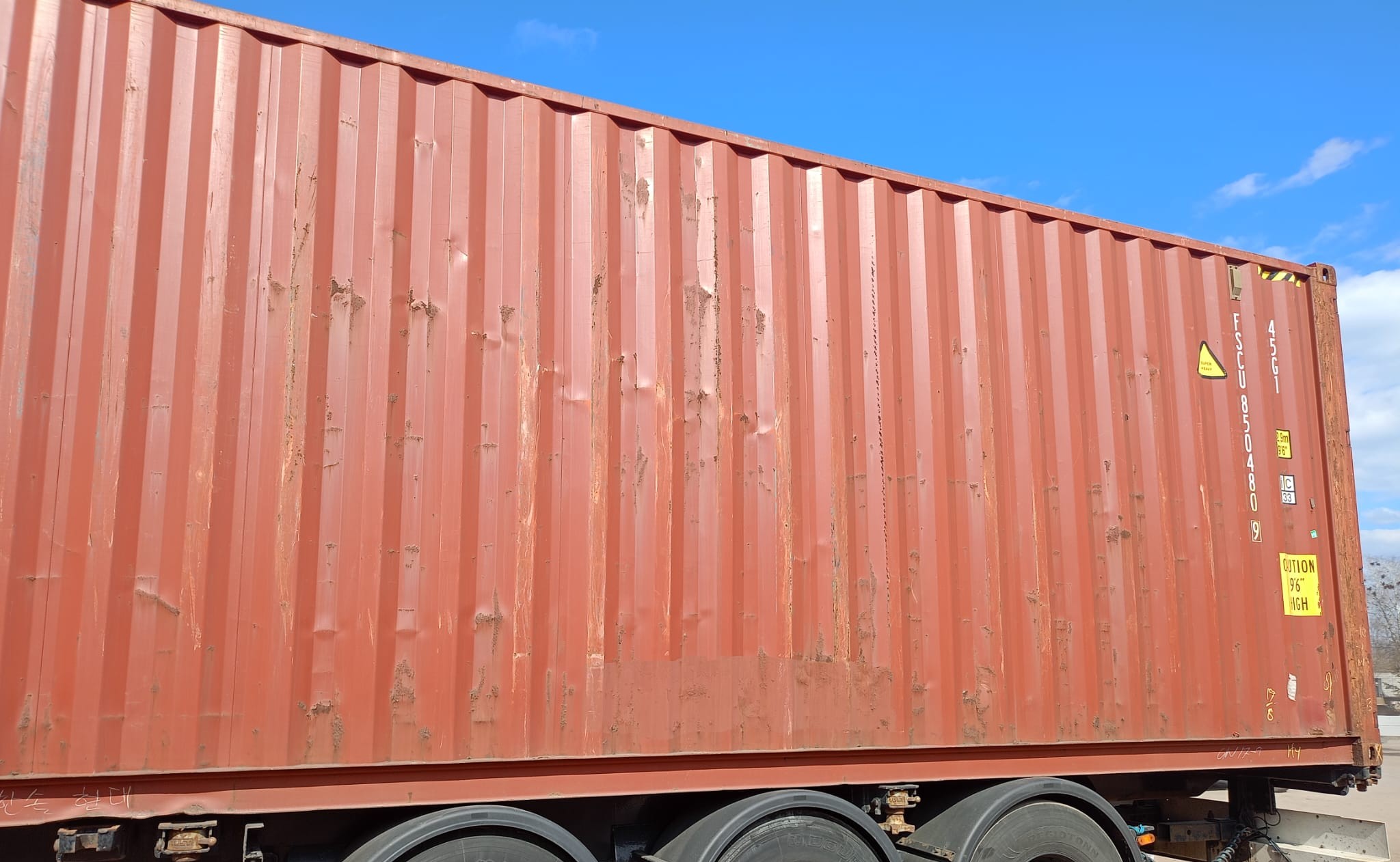 12m (40'HC) Kontener morski FSCU8504809 - obrazek 10