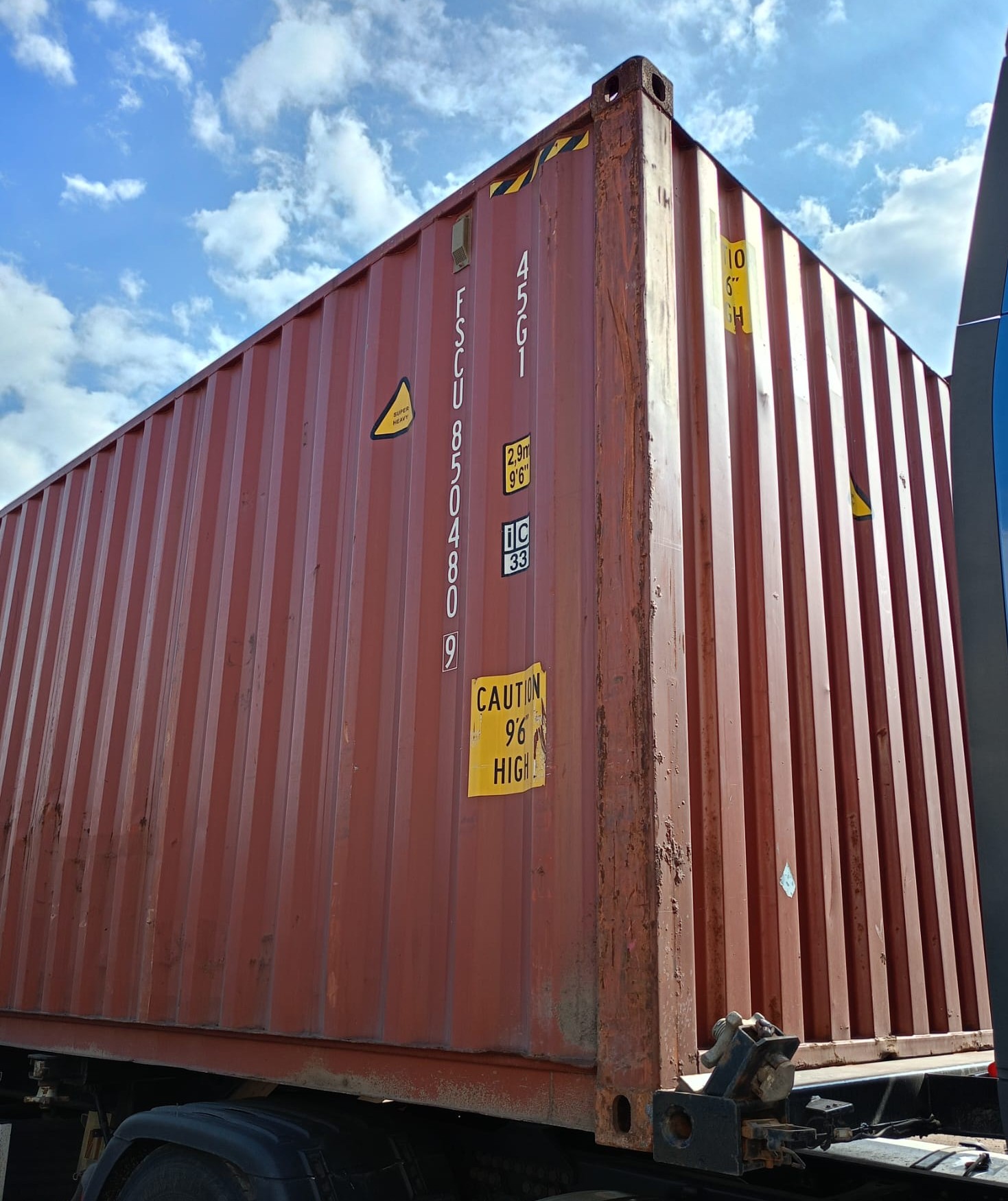 12m (40'HC) Kontener morski FSCU8504809 - obrazek 14