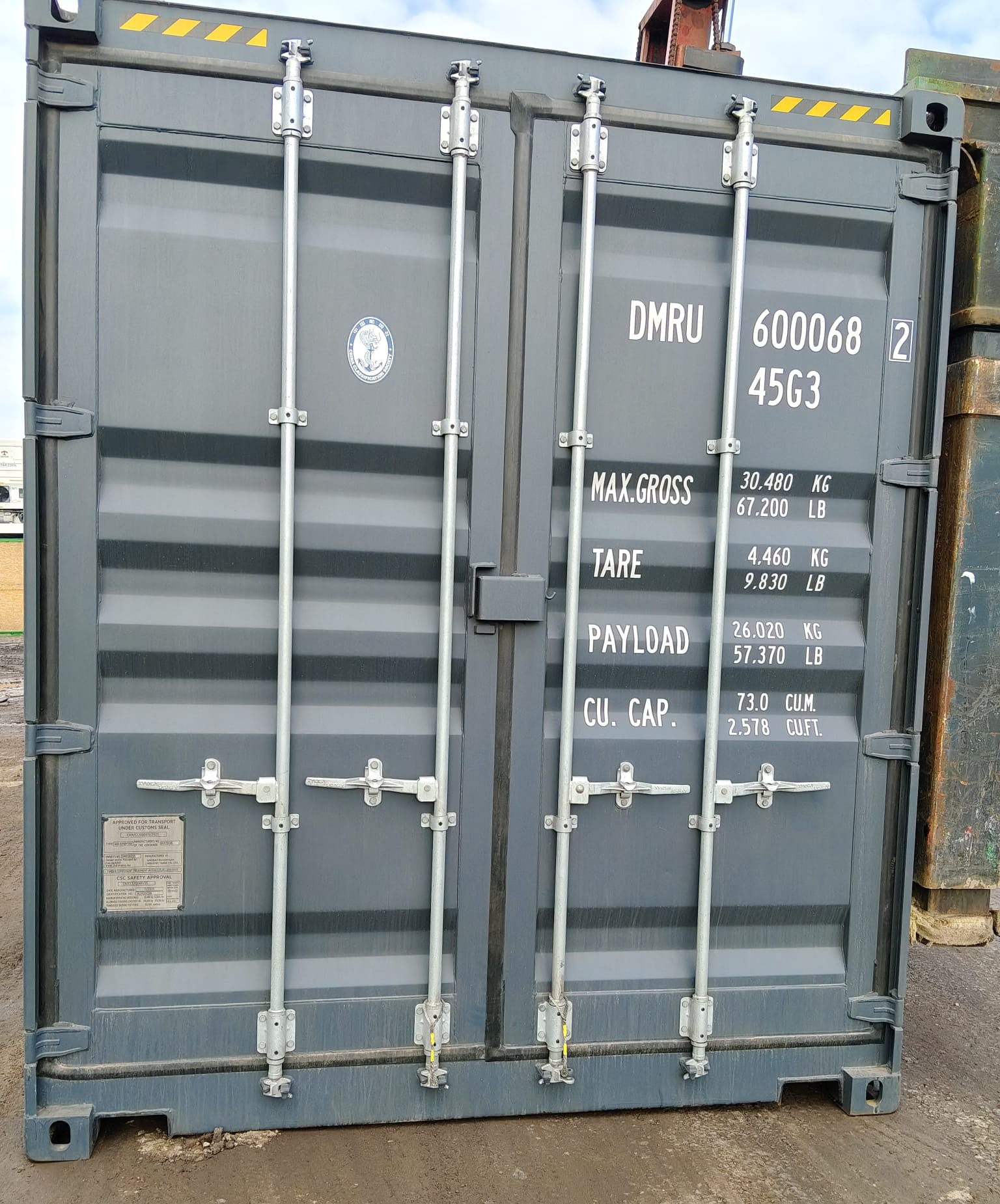 12m (40'HC) Open Side Kontener morski DMRU6000682 - obrazek 6