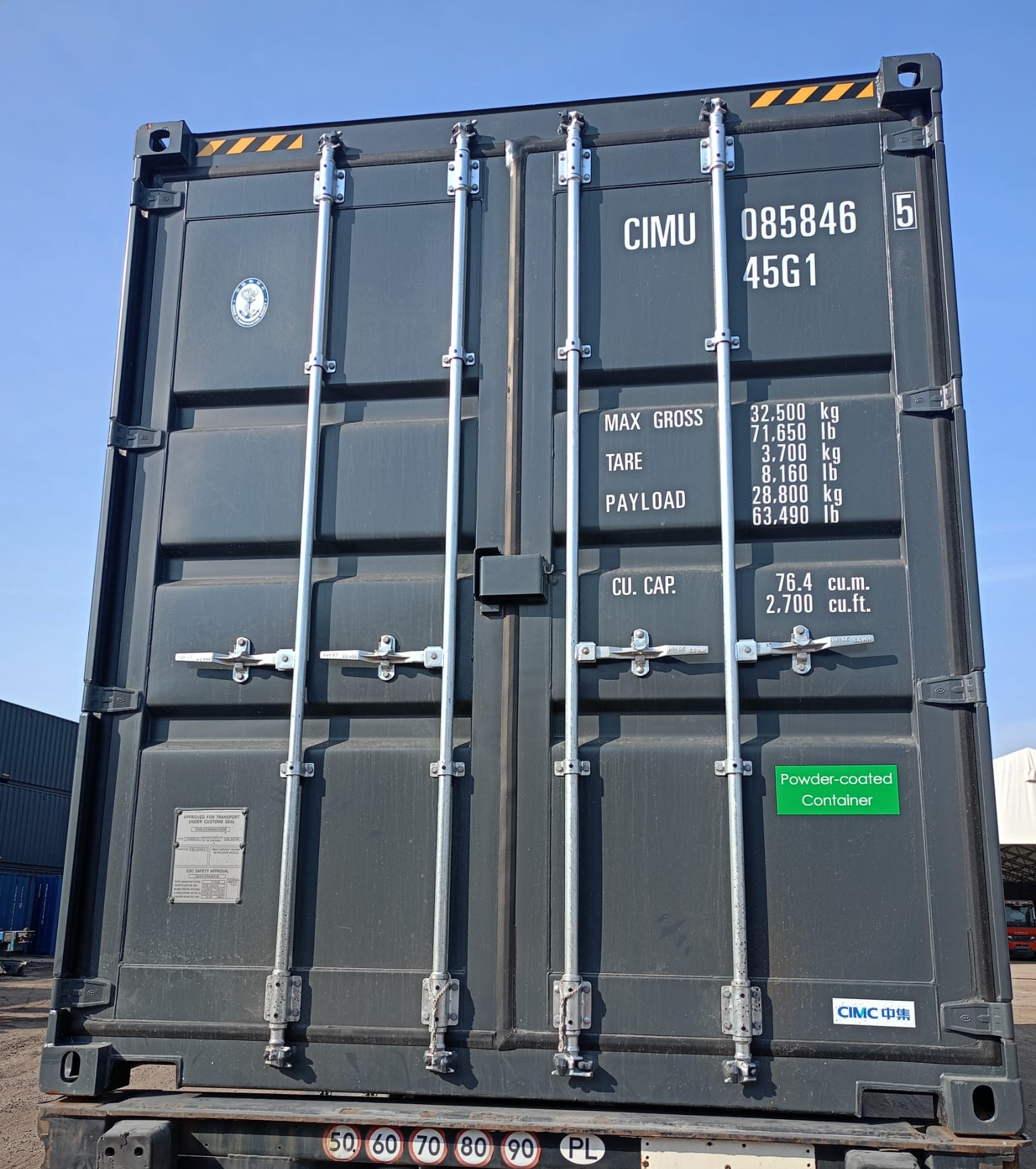 12m (40'HC) Kontener morski CIMU0858465 - obrazek 10