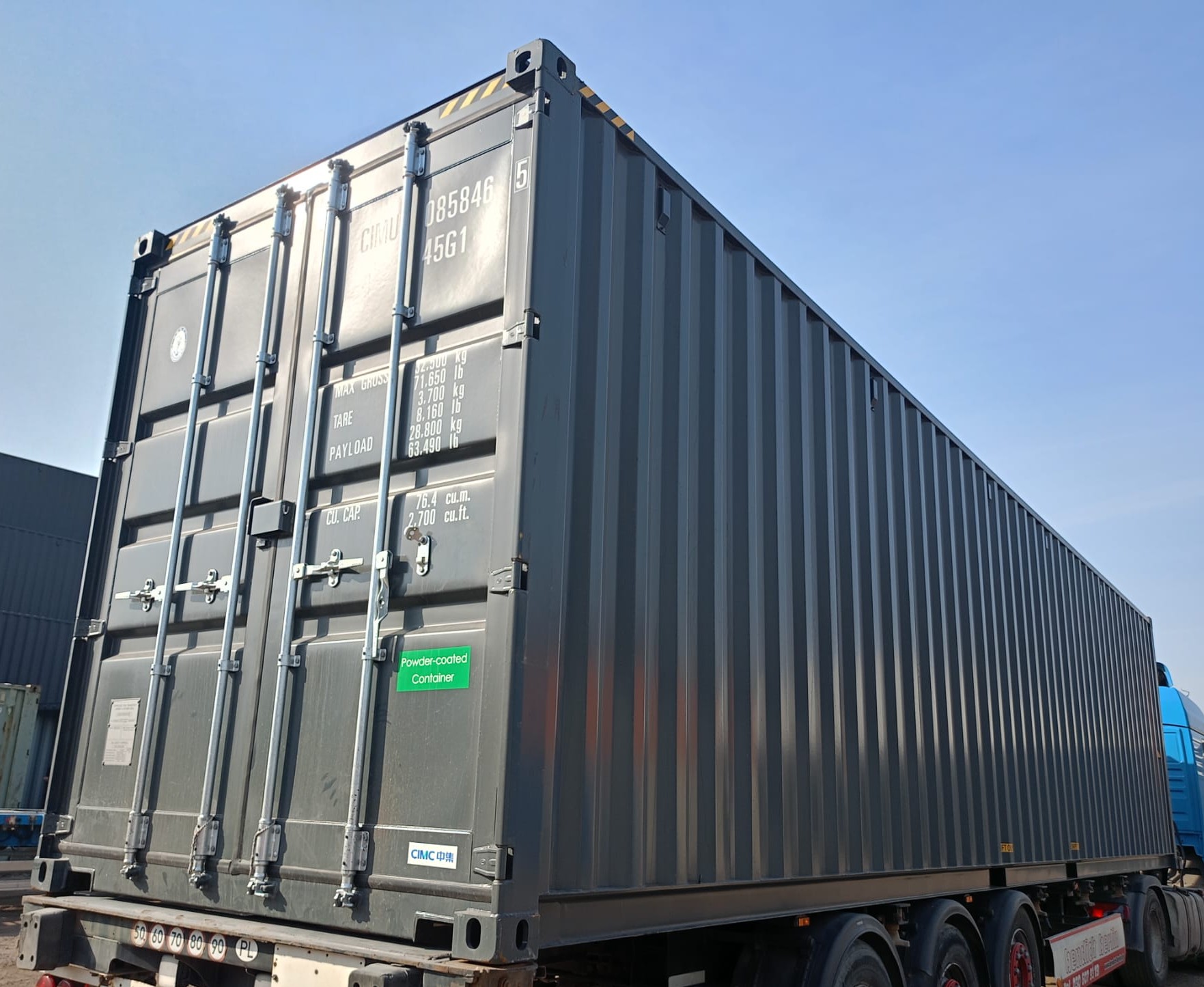 12m (40'HC) Kontener morski CIMU0858465 - obrazek 7