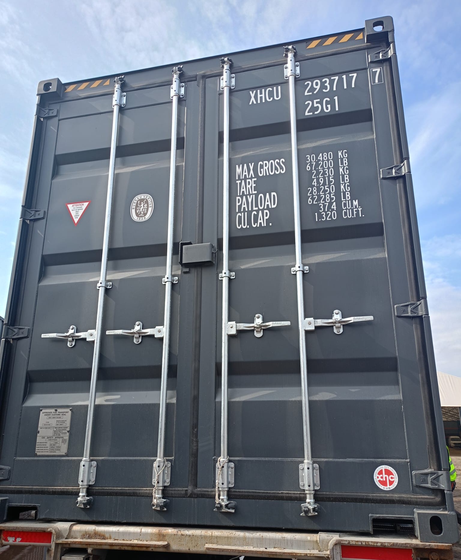 6m (20'HC) Kontener morski XHCU2937177 - obrazek 9