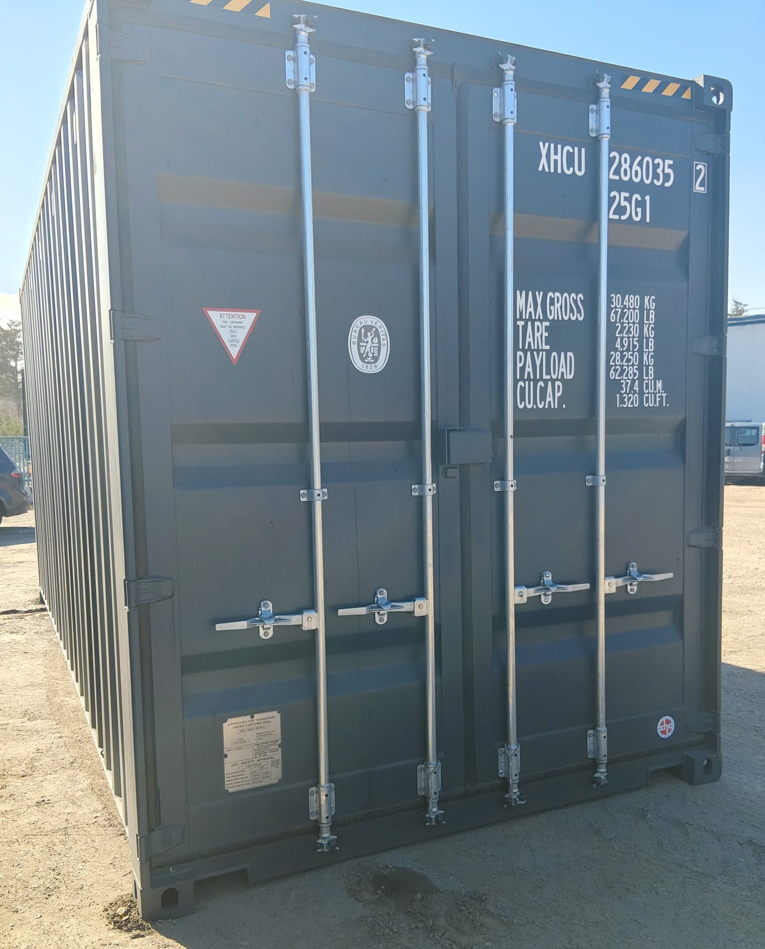 6m (20'HC) Kontener morski XHCU2860352 - obrazek 3