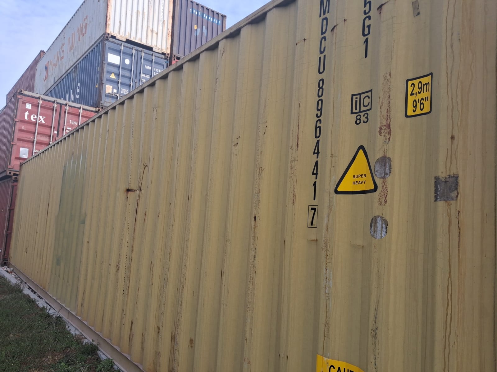 12m (40'HC) Kontener morski MDCU8964417 - obrazek 6