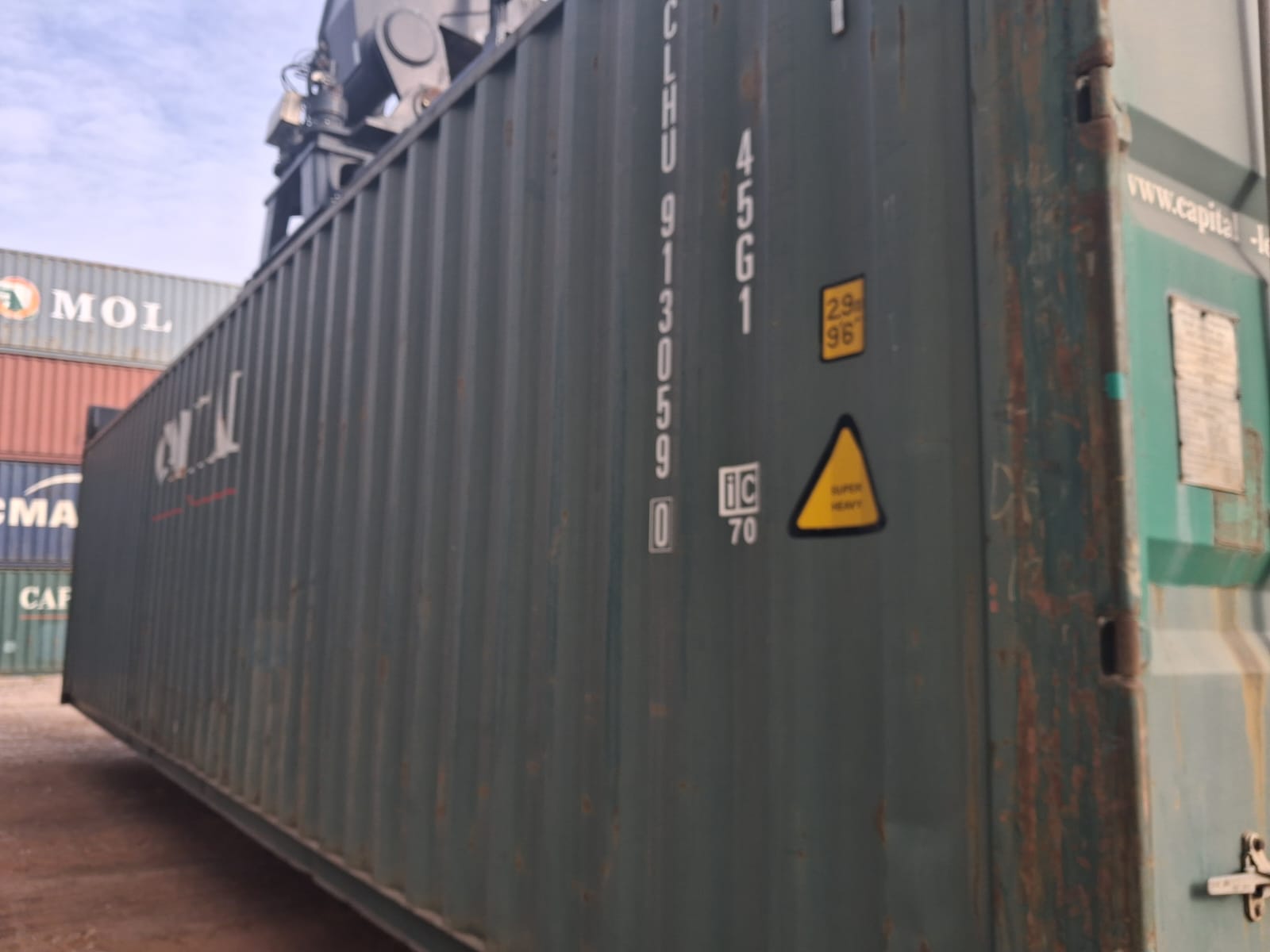 12m (40'HC) Kontener morski CLHU9130590 - obrazek 4