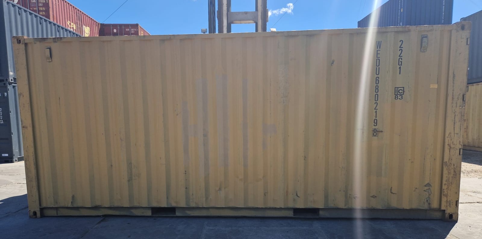 6m (20'DC) Kontener Morski WEDU6802198 - obrazek 3