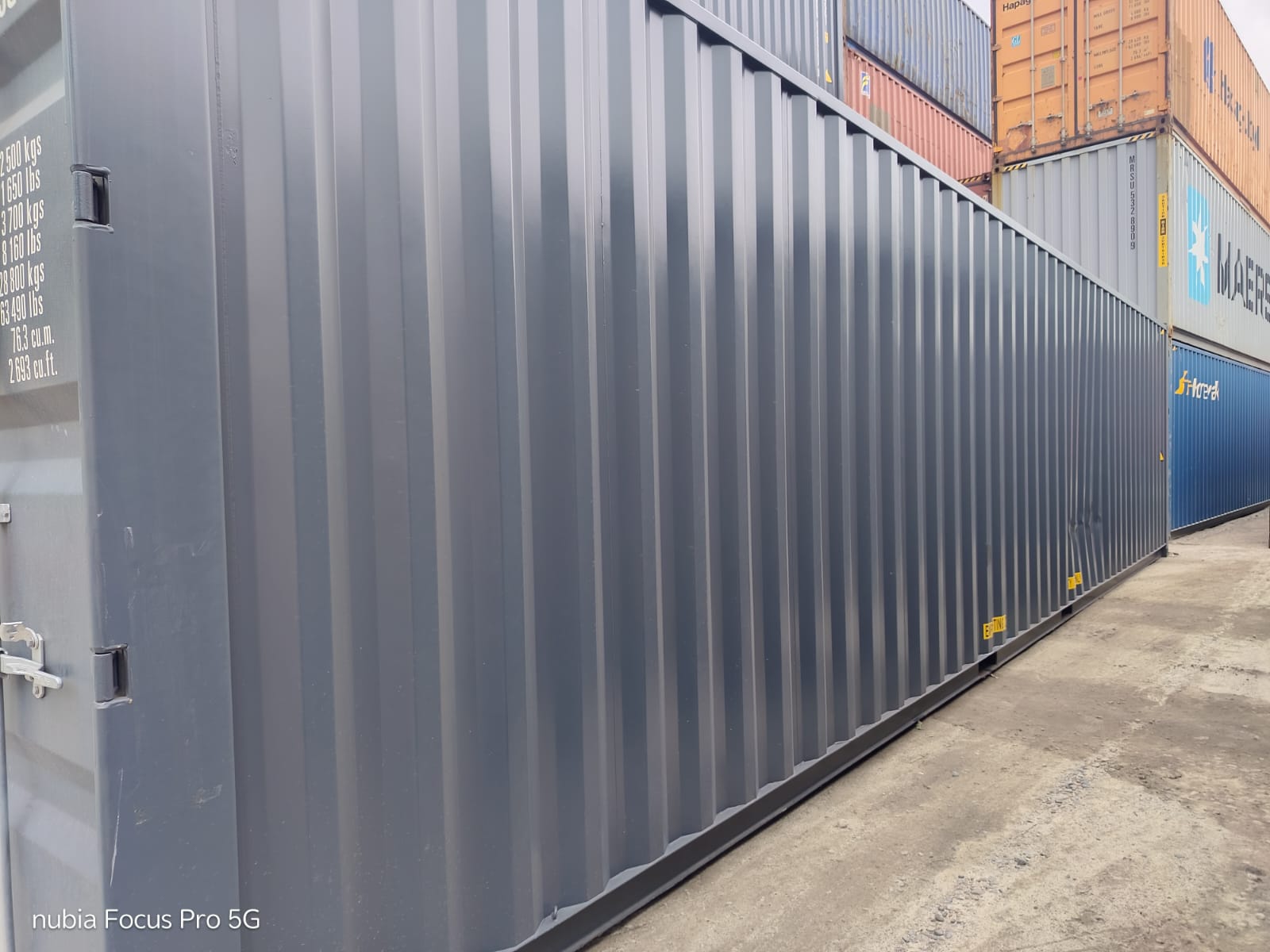 Kontener morski 12m (40'HC) FWRU0402290 - obrazek 3