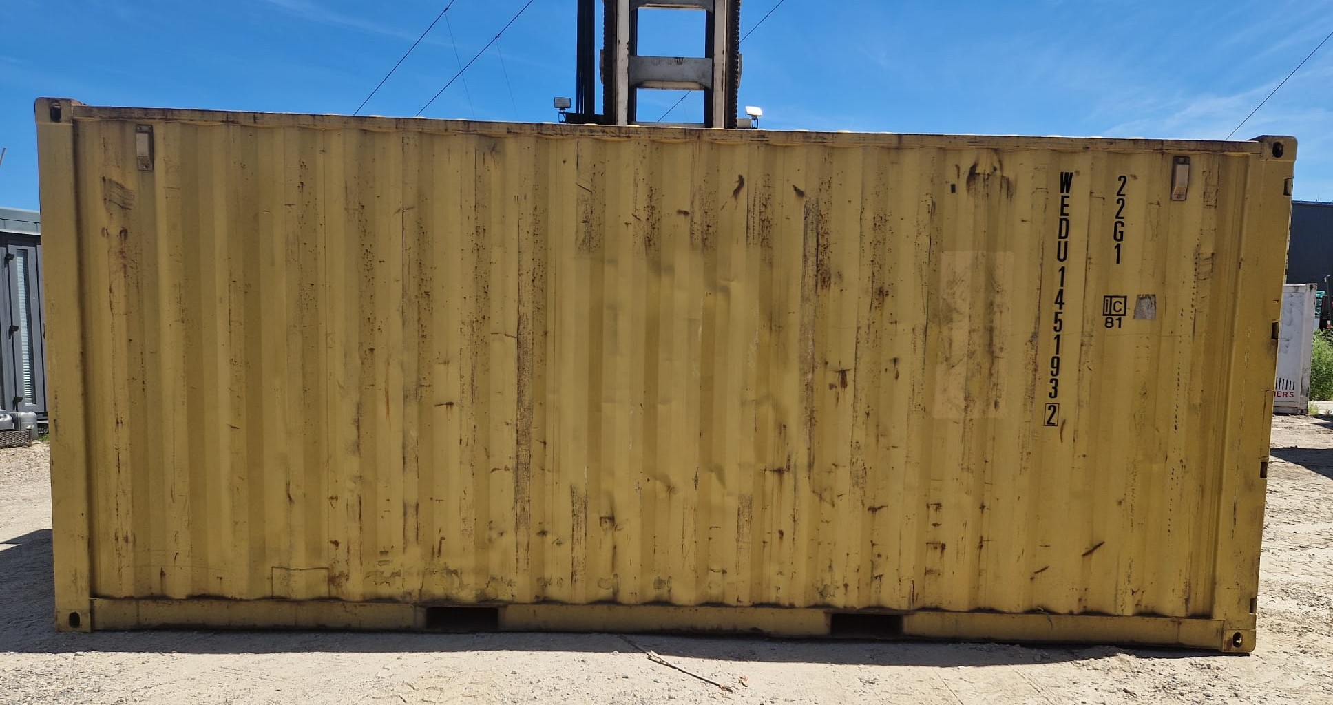 Kontener morski 6m (20'DC) WEDU1451932 - obrazek 5