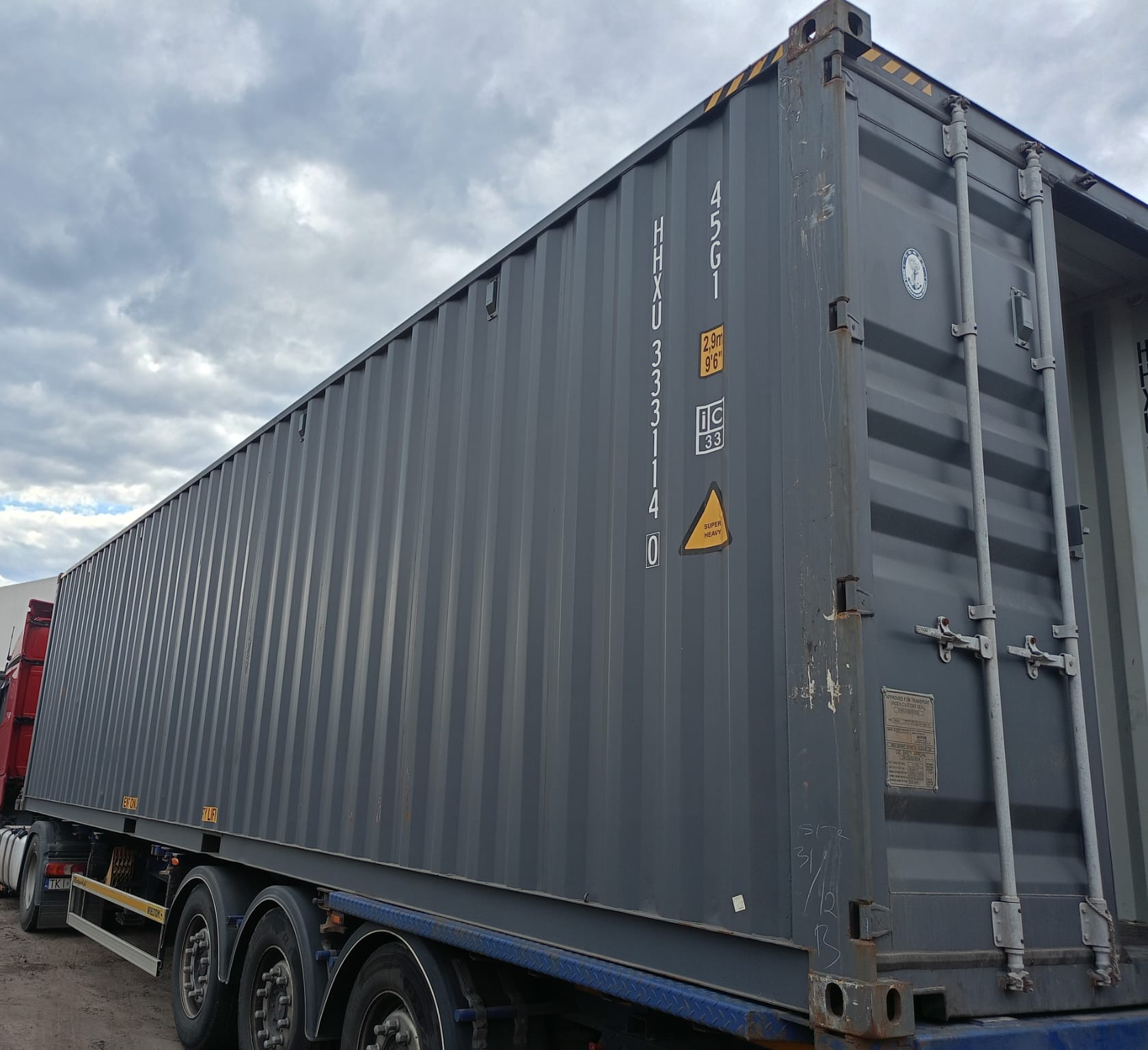 Kontener morski 12m (40'HC) HHXU3331140 - obrazek 10
